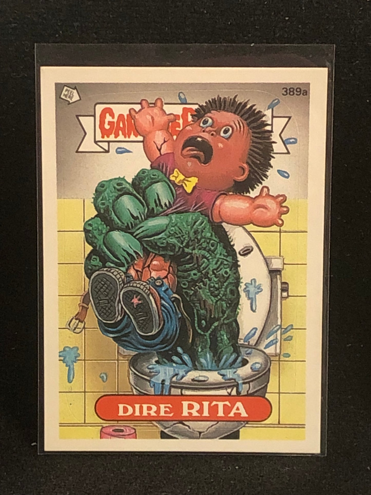 Garbage Pail Kids Original Series 10 (os10) 389a Dire Rita
