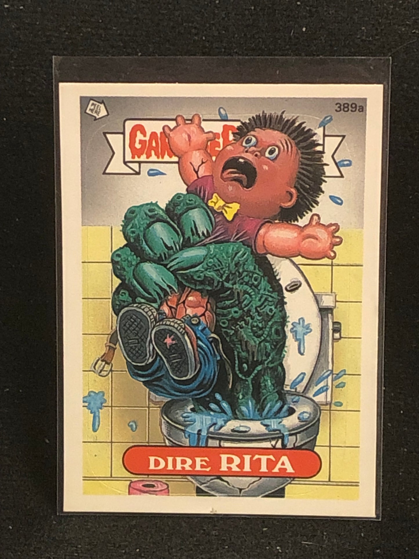 Garbage Pail Kids Original Series 10 (os10) 389a Dire Rita