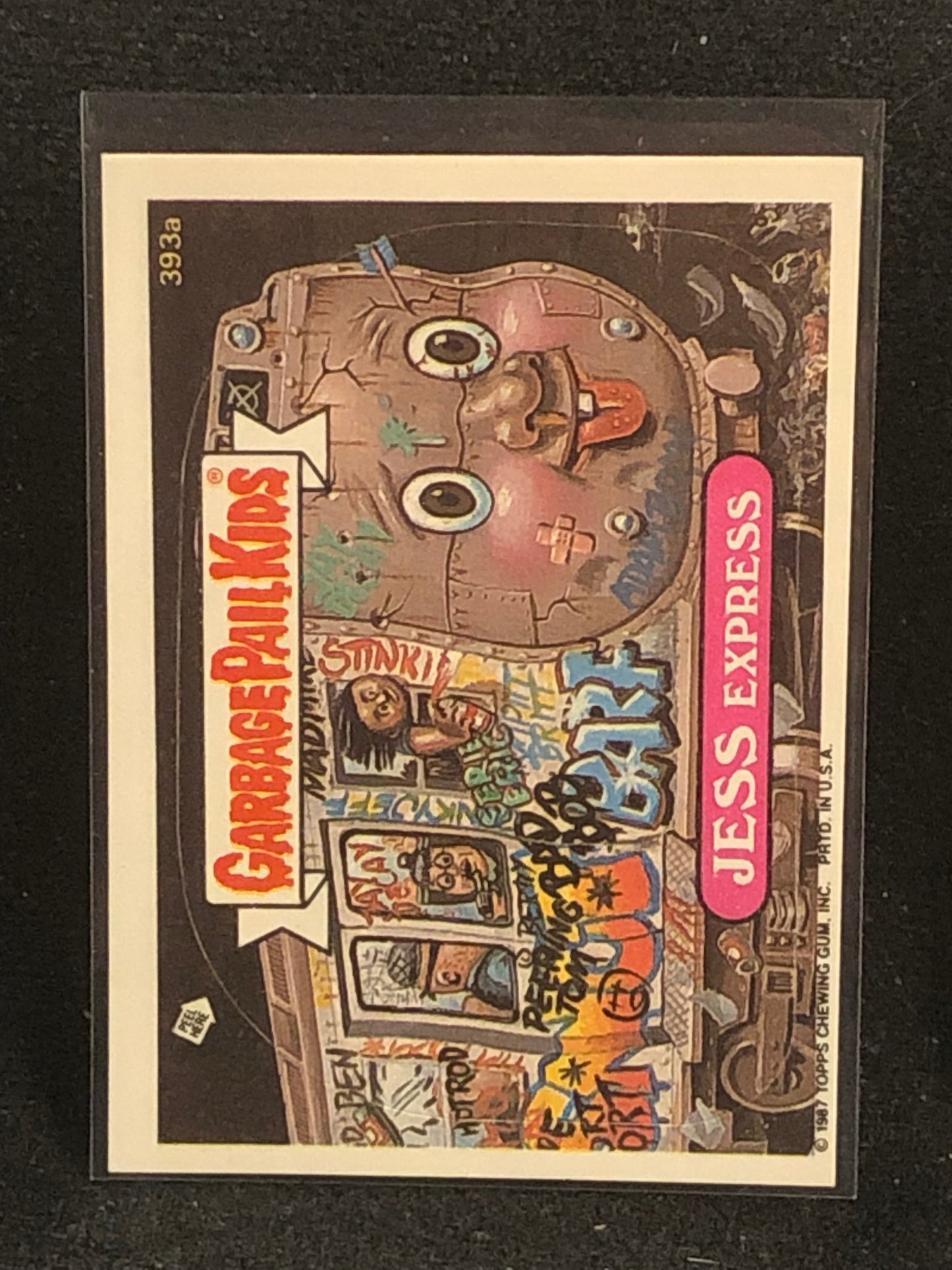 Garbage Pail Kids Original Series 10 (os10) 393a Jess Express