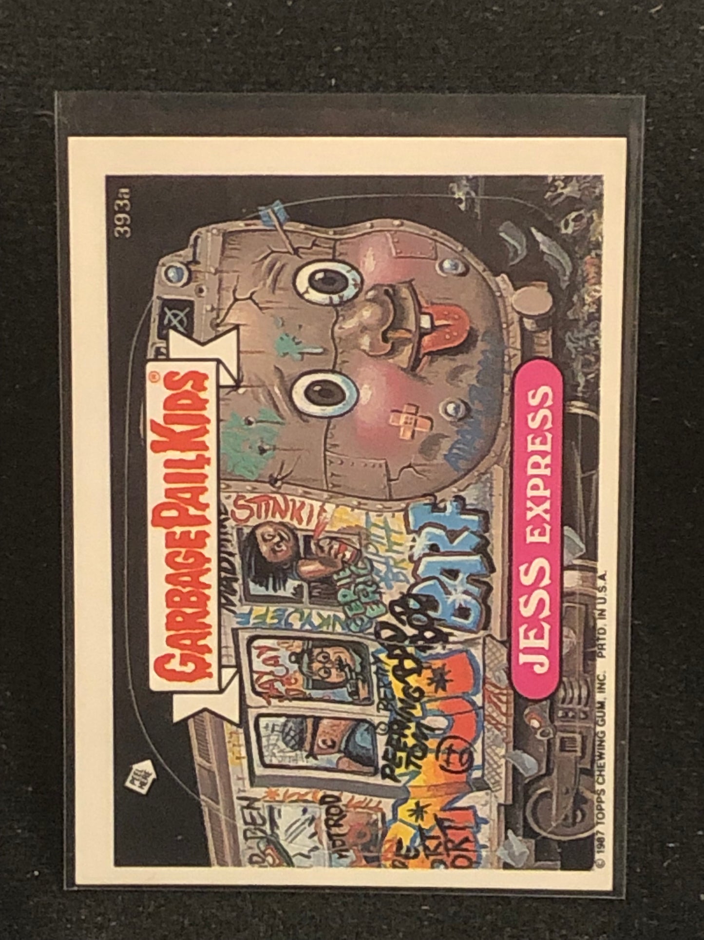 Garbage Pail Kids Original Series 10 (os10) 393a Jess Express
