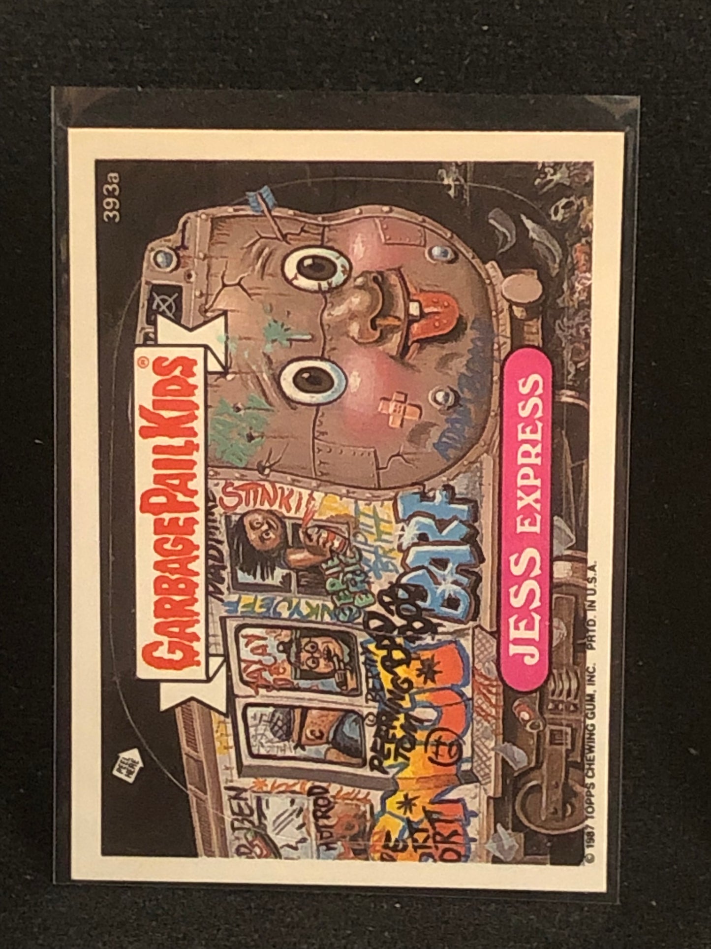 Garbage Pail Kids Original Series 10 (os10) 393a Jess Express