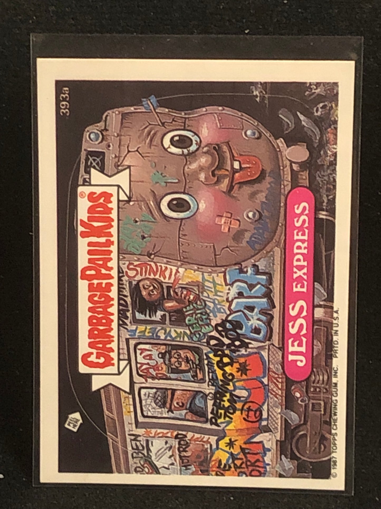 Garbage Pail Kids Original Series 10 (os10) 393a Jess Express
