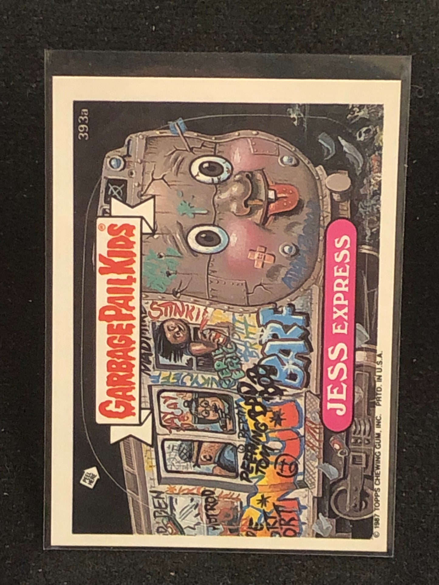 Garbage Pail Kids Original Series 10 (os10) 393a Jess Express