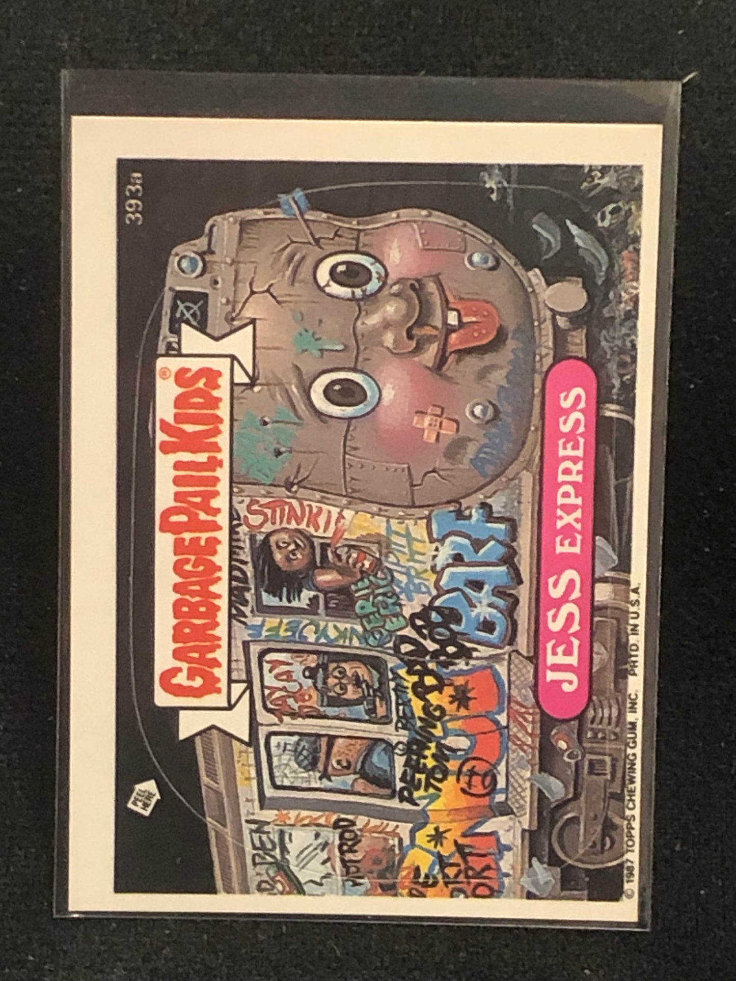 Garbage Pail Kids Original Series 10 (os10) 393a Jess Express
