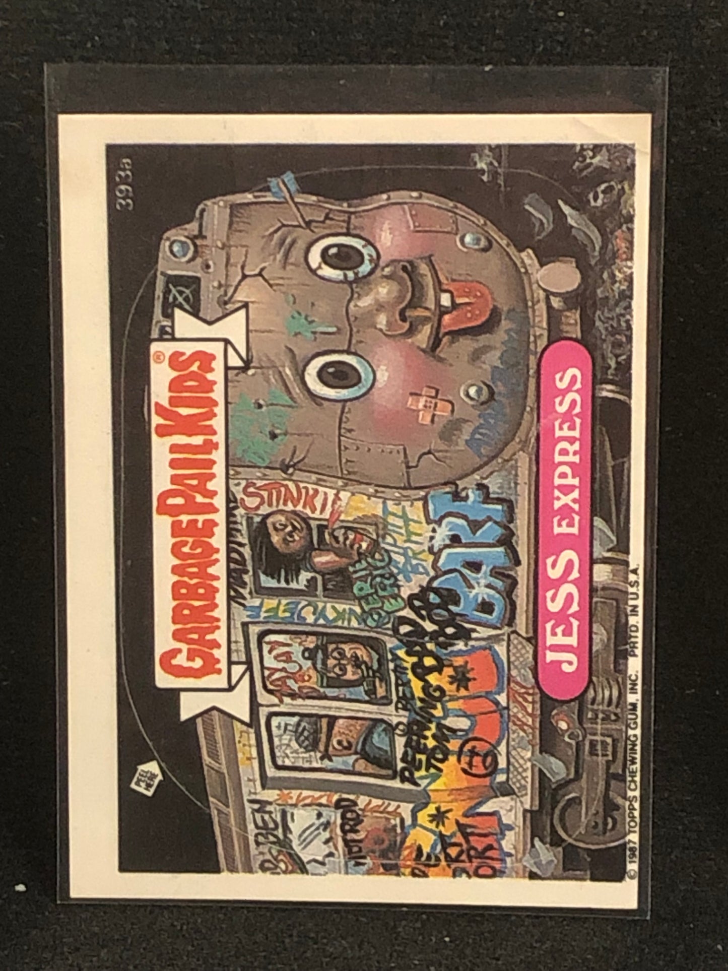 Garbage Pail Kids Original Series 10 (os10) 393a Jess Express