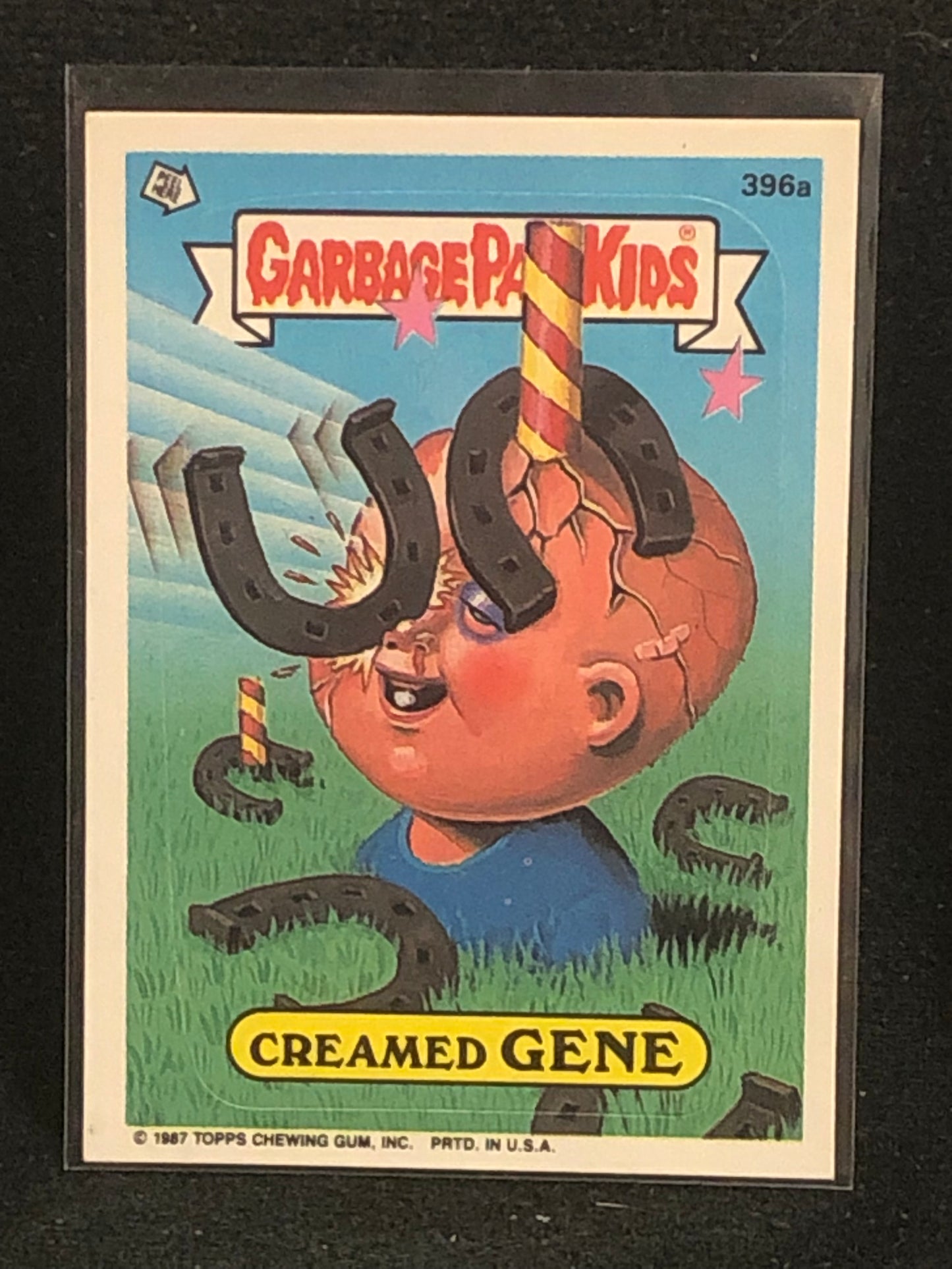 Garbage Pail Kids Original Series 10 (os10) 396a Creamed Gene