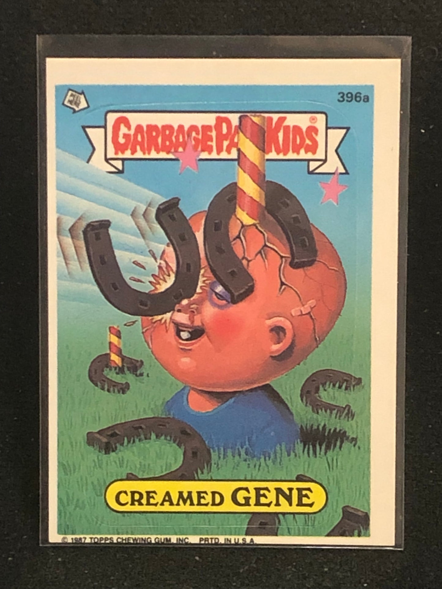 Garbage Pail Kids Original Series 10 (os10) 396a Creamed Gene
