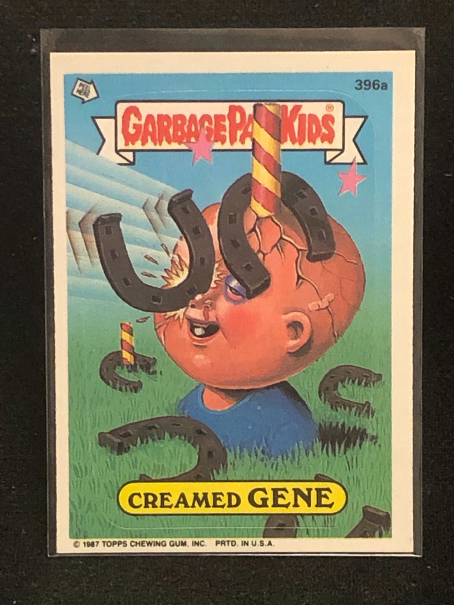 Garbage Pail Kids Original Series 10 (os10) 396a Creamed Gene