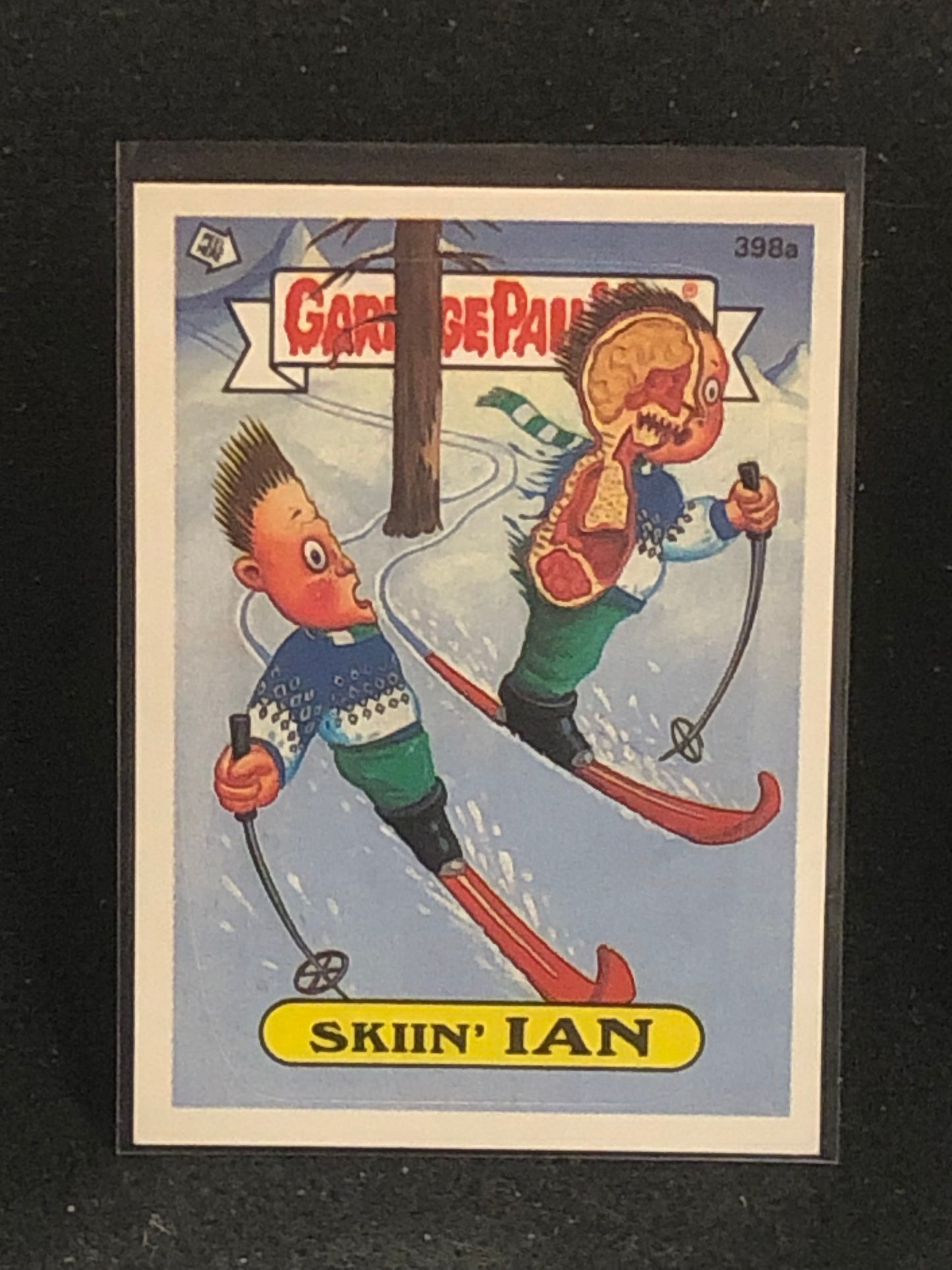 Garbage Pail Kids Original Series 10 (os10) 398a Skiian Ian