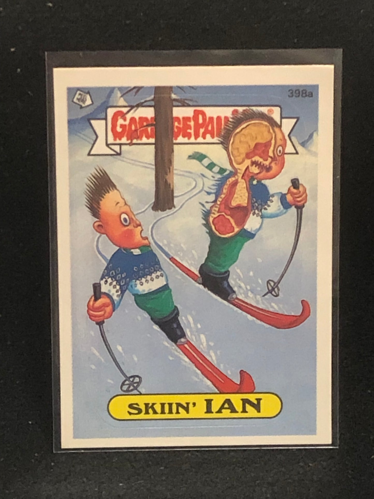 Garbage Pail Kids Original Series 10 (os10) 398a Skiian Ian