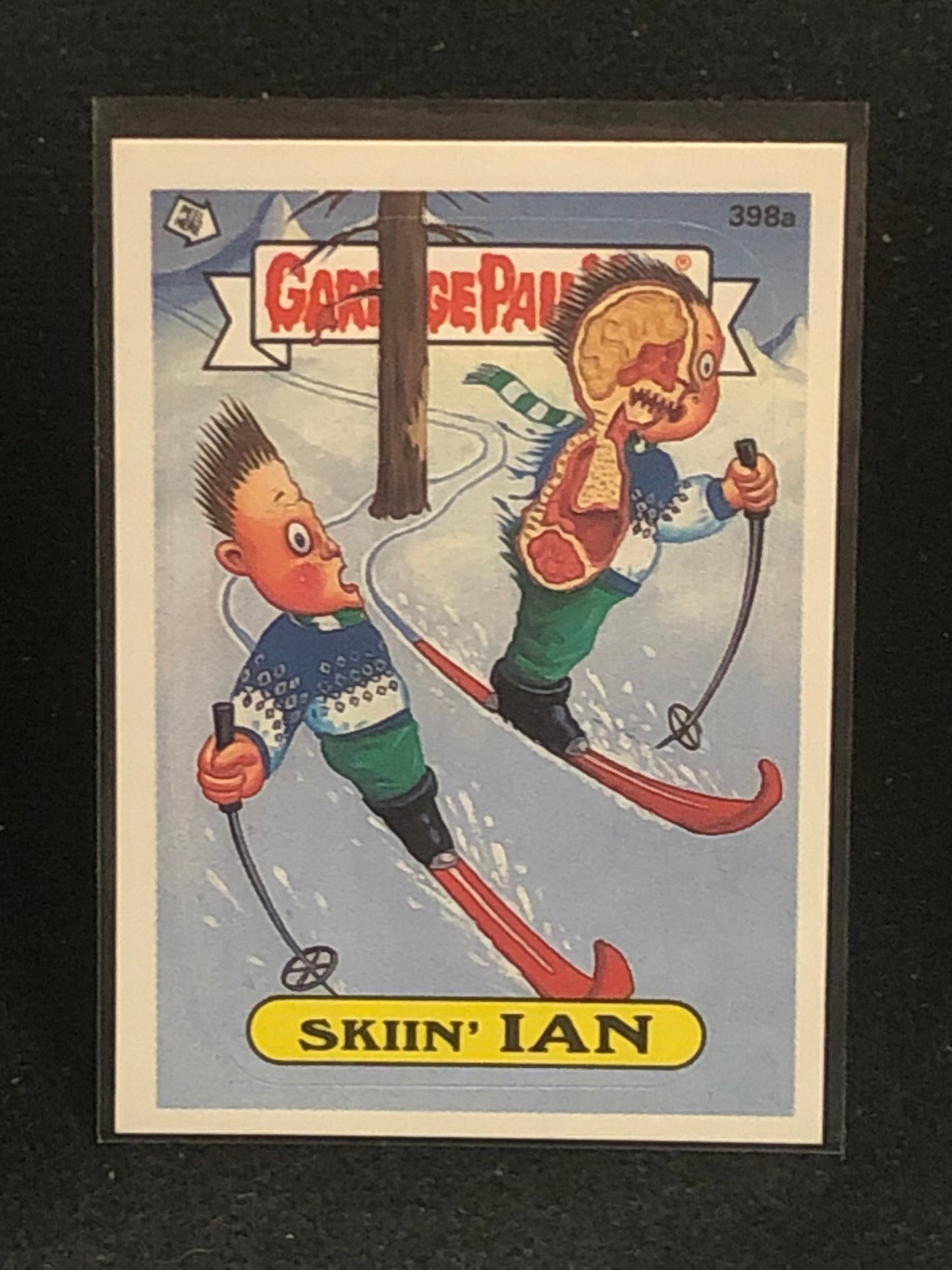 Garbage Pail Kids Original Series 10 (os10) 398a Skiian Ian