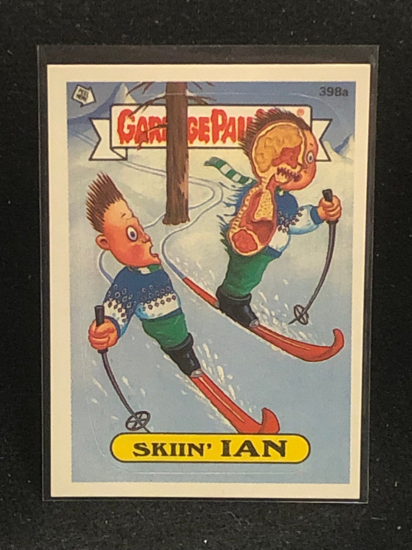 Garbage Pail Kids Original Series 10 (os10) 398a Skiian Ian