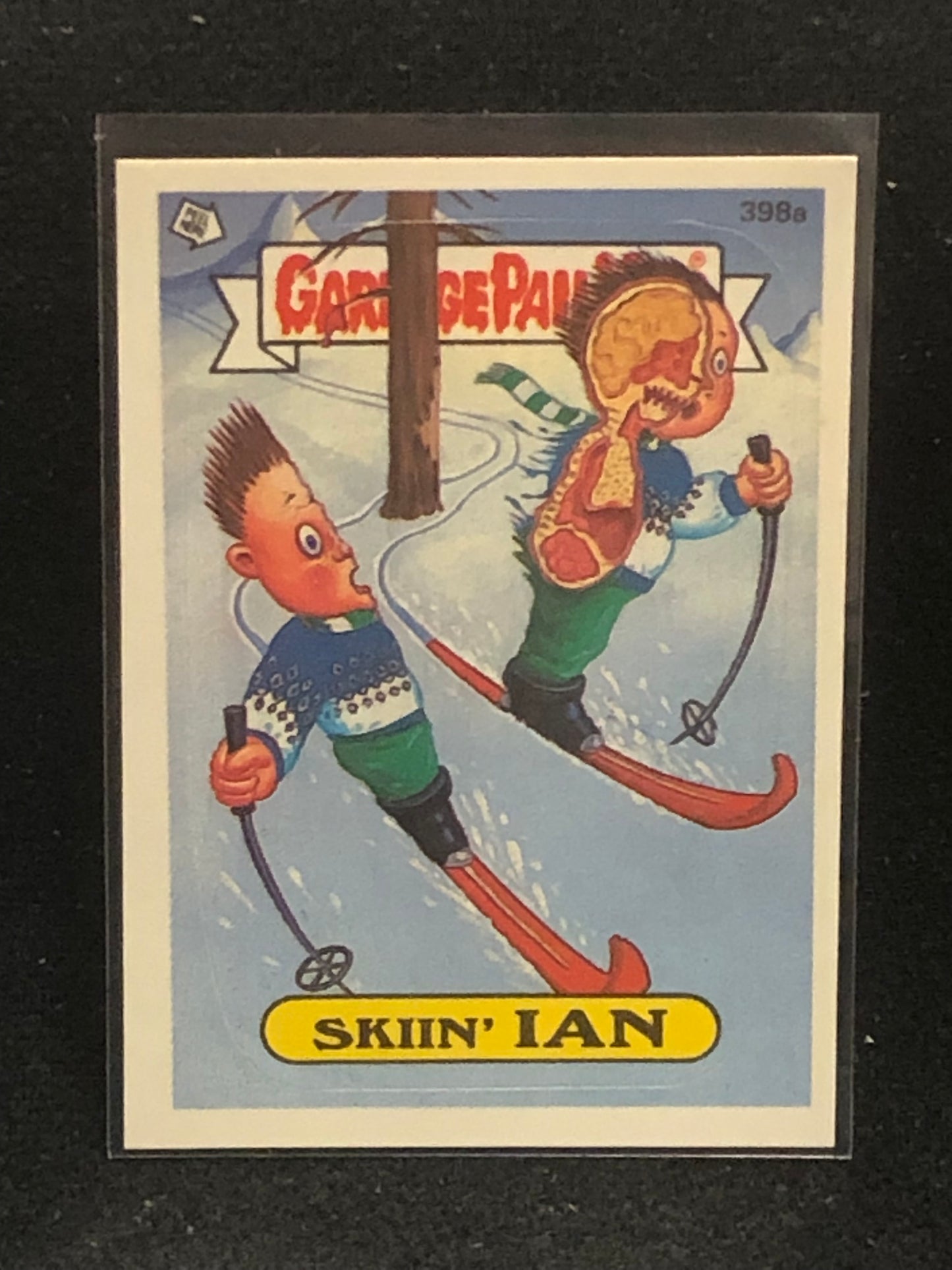 Garbage Pail Kids Original Series 10 (os10) 398a Skiian Ian