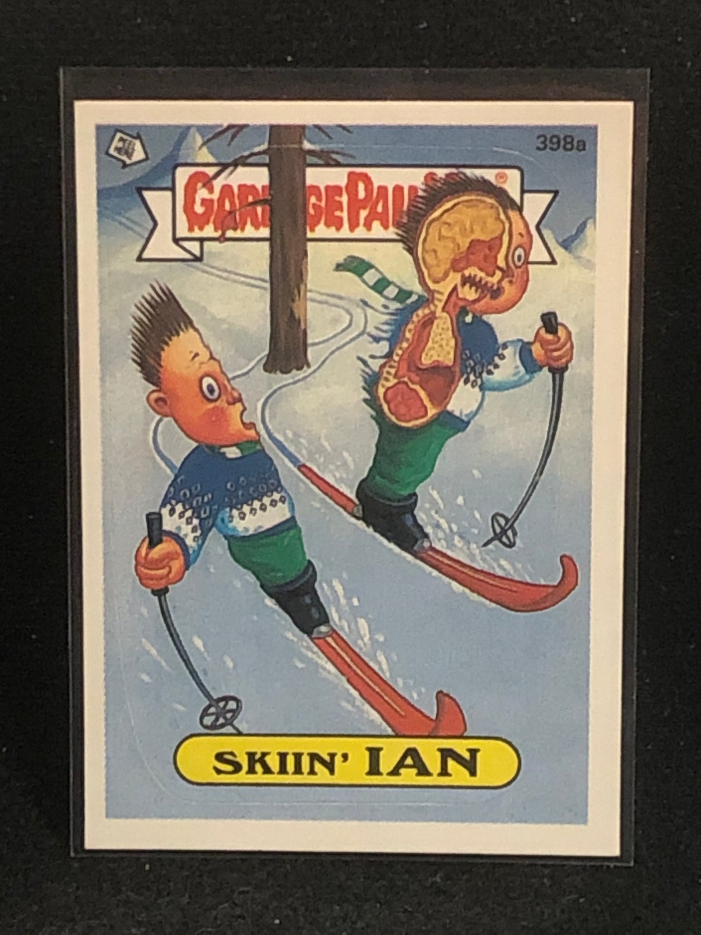 Garbage Pail Kids Original Series 10 (os10) 398a Skiian Ian