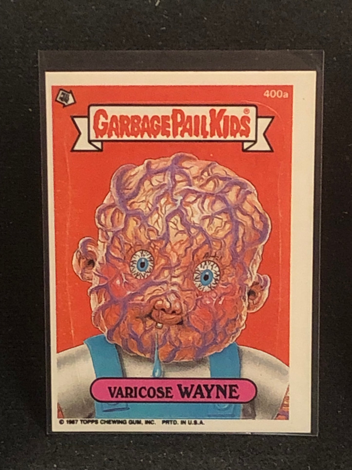 Garbage Pail Kids Original Series 10 (os10) 400a Varicose Wayne