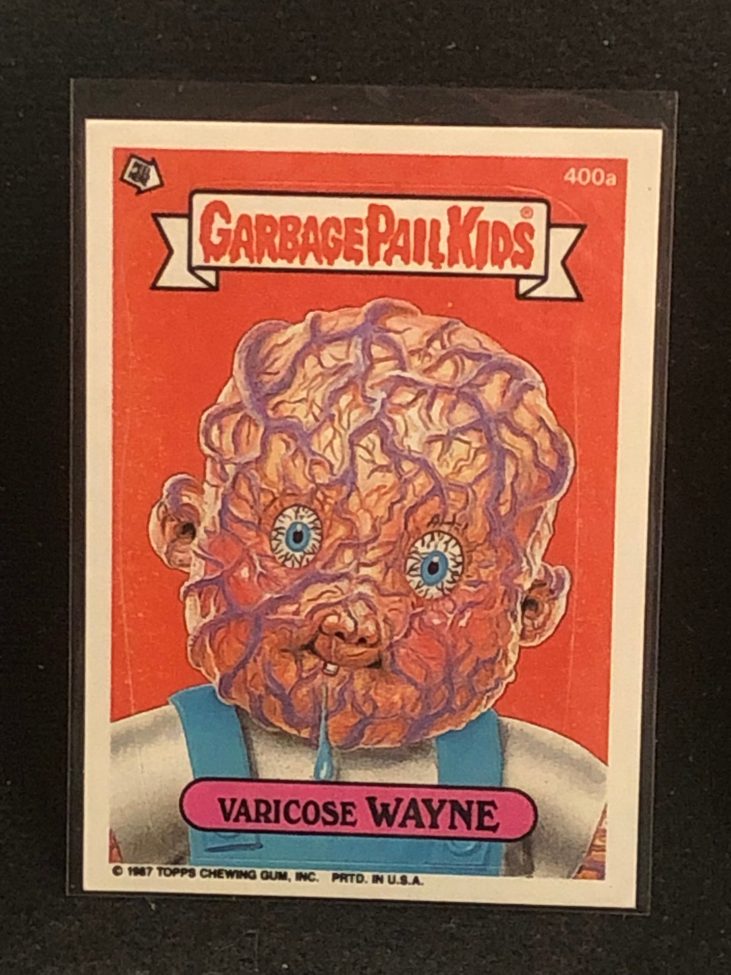 Garbage Pail Kids Original Series 10 (os10) 400a Varicose Wayne