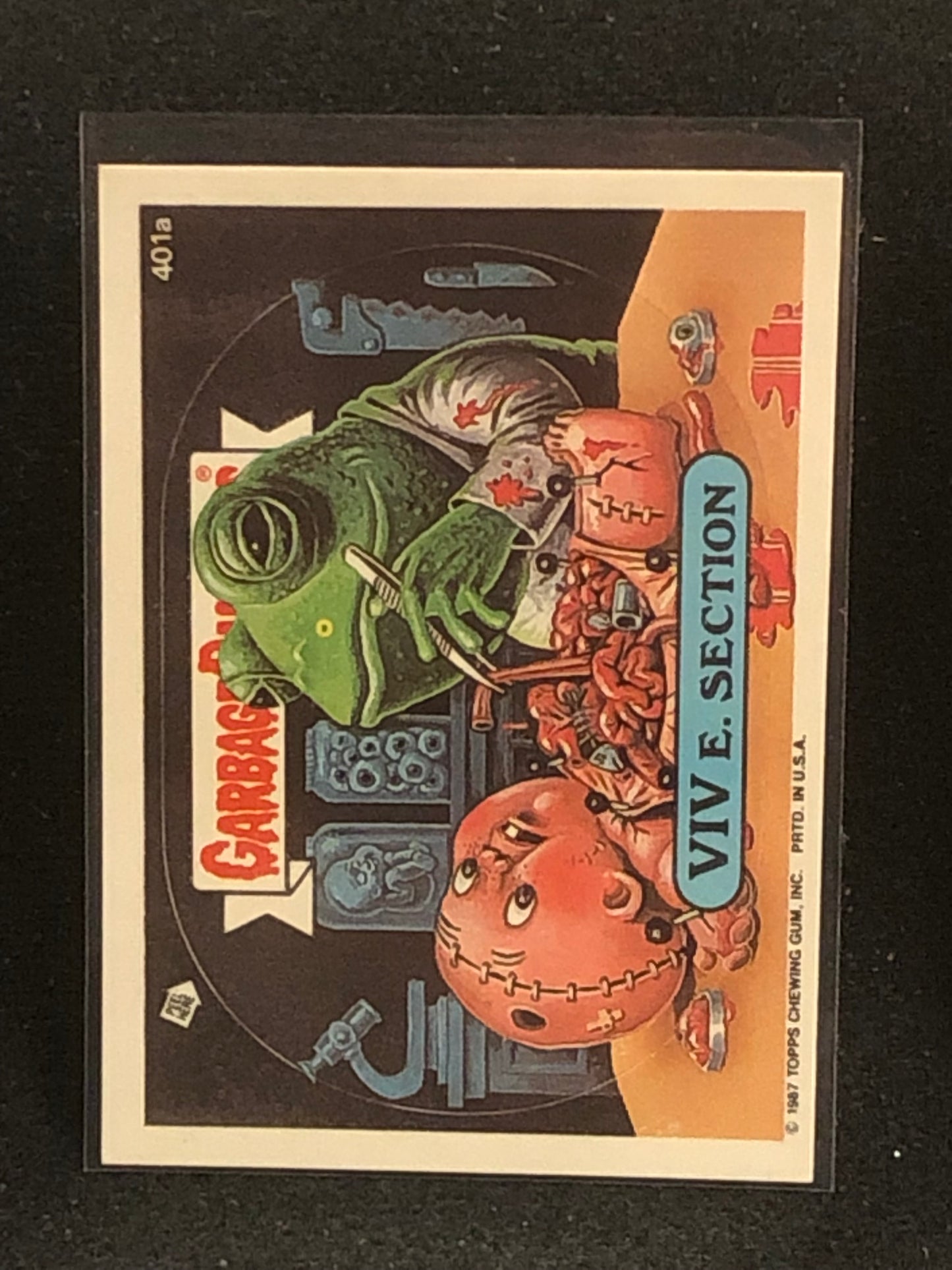 Garbage Pail Kids Original Series 10 (os10) 401a Viv E Section