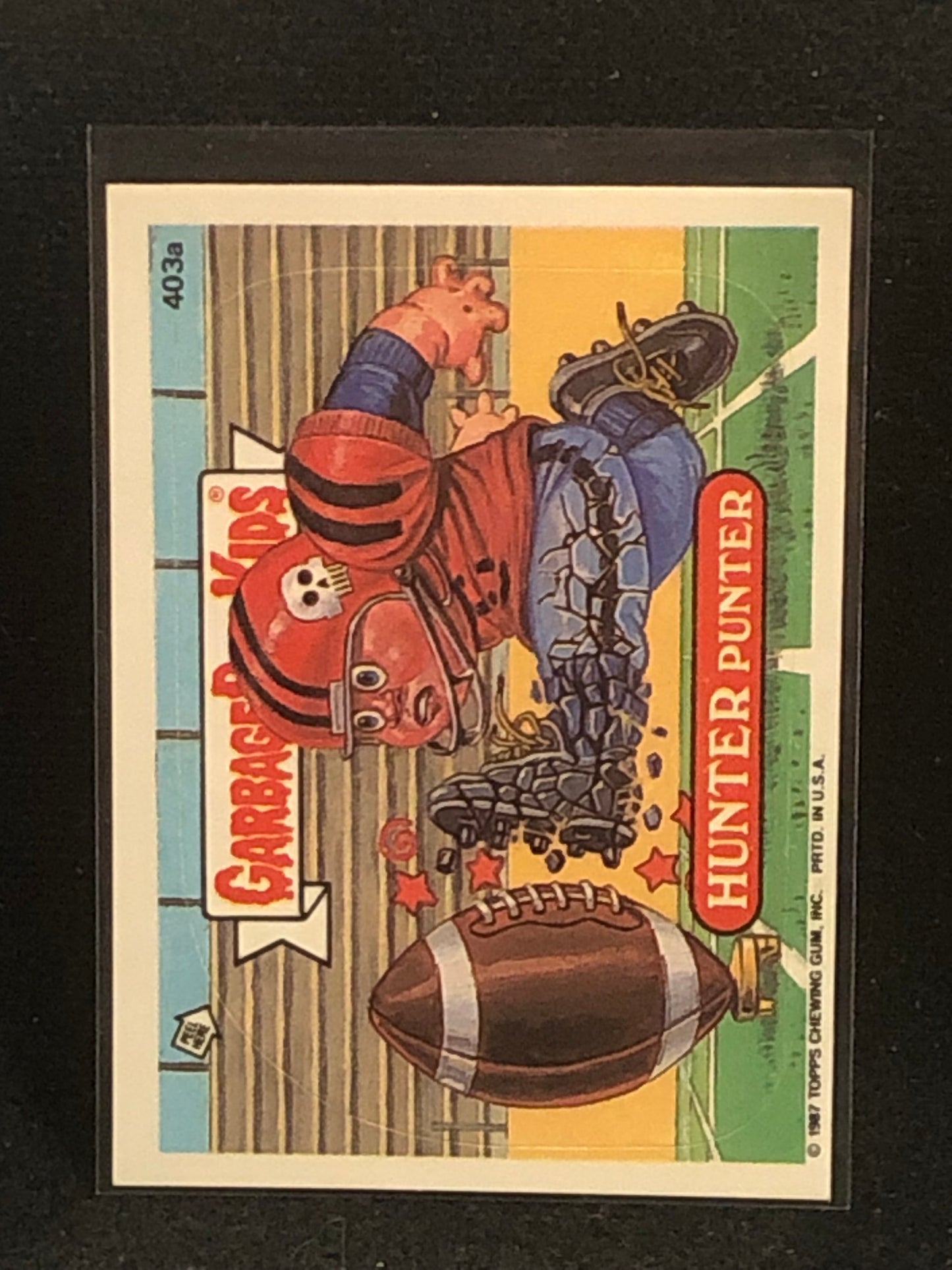 Garbage Pail Kids Original Series 10 (os10) 403a Hunter Punter