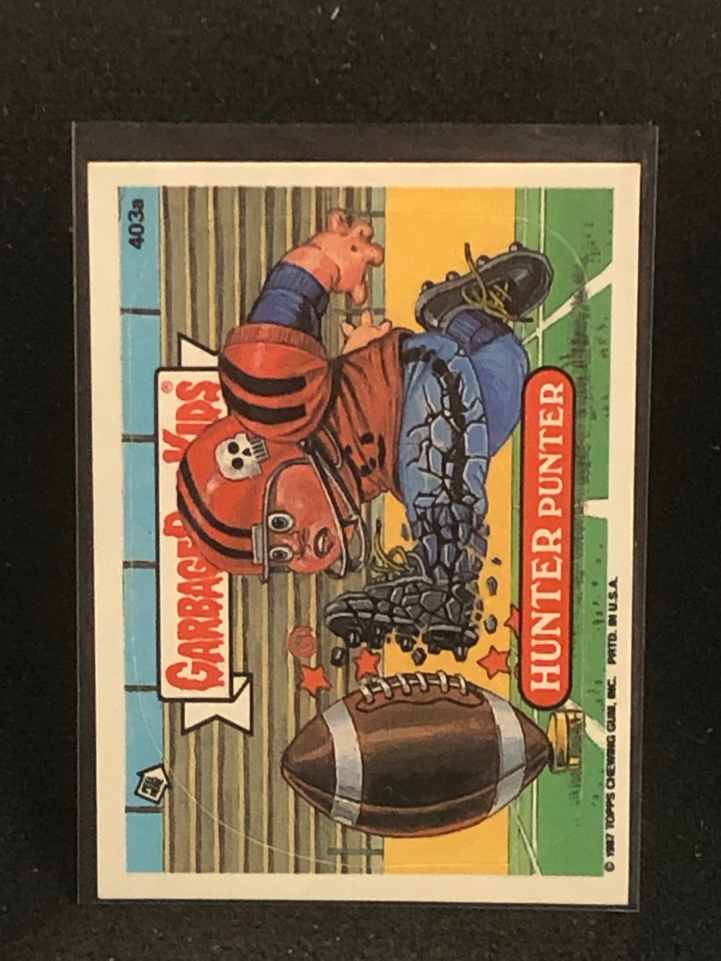 Garbage Pail Kids Original Series 10 (os10) 403a Hunter Punter