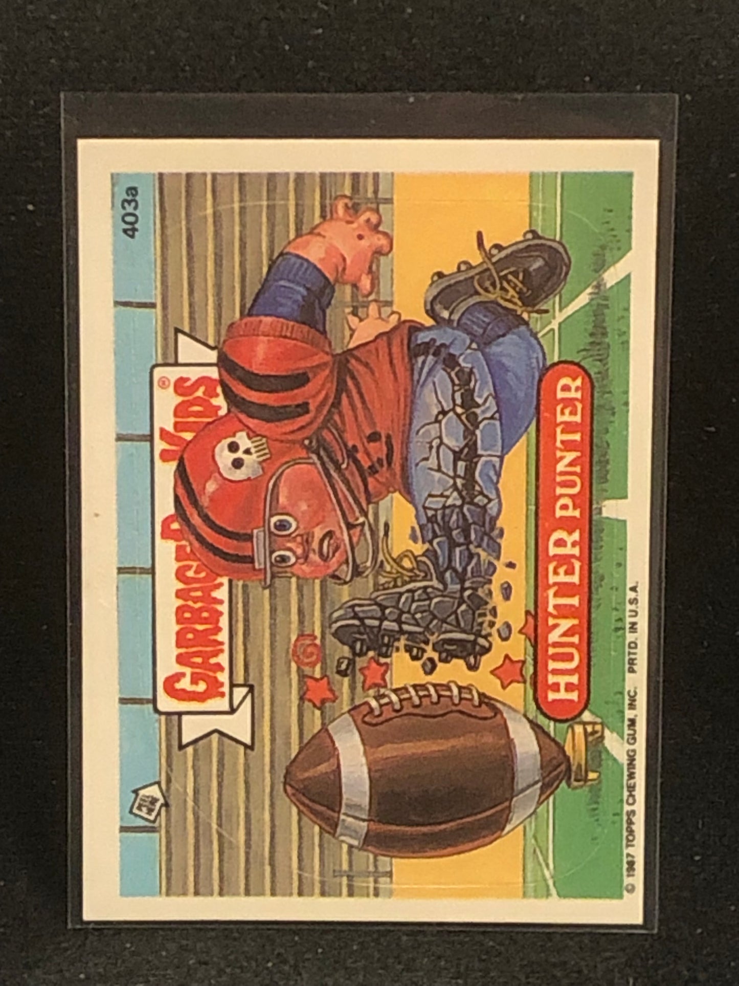 Garbage Pail Kids Original Series 10 (os10) 403a Hunter Punter