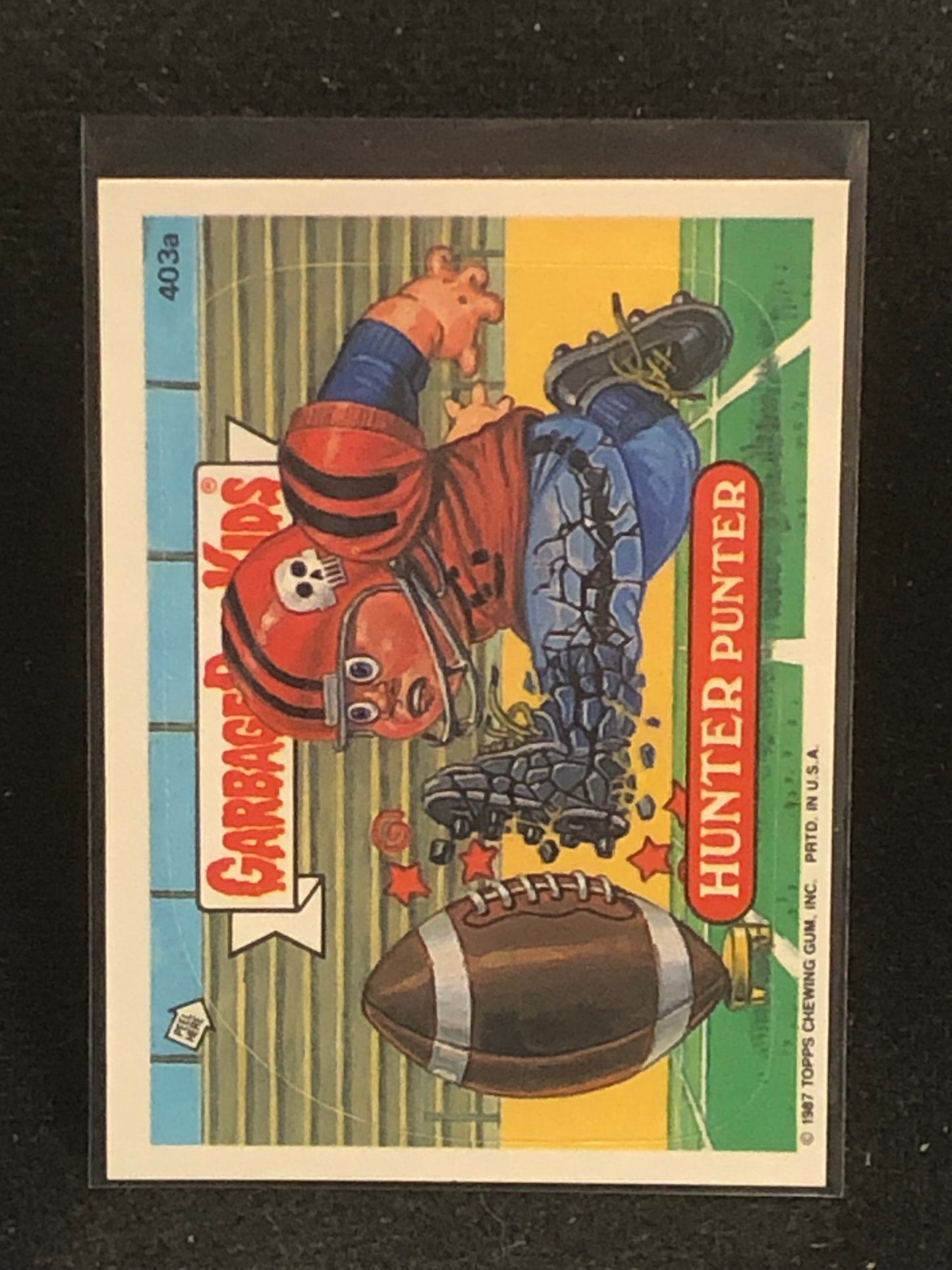 Garbage Pail Kids Original Series 10 (os10) 403a Hunter Punter