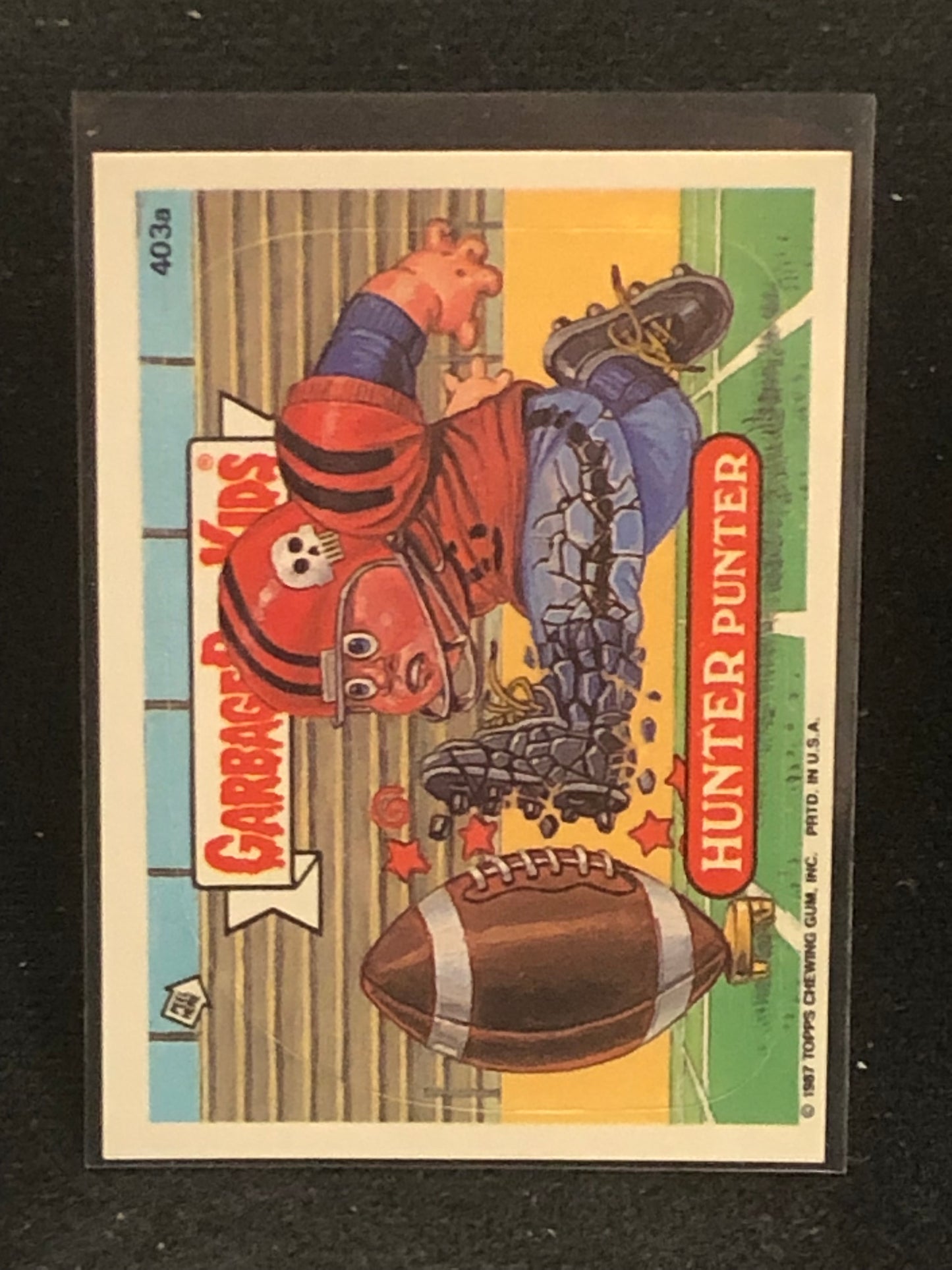 Garbage Pail Kids Original Series 10 (os10) 403a Hunter Punter