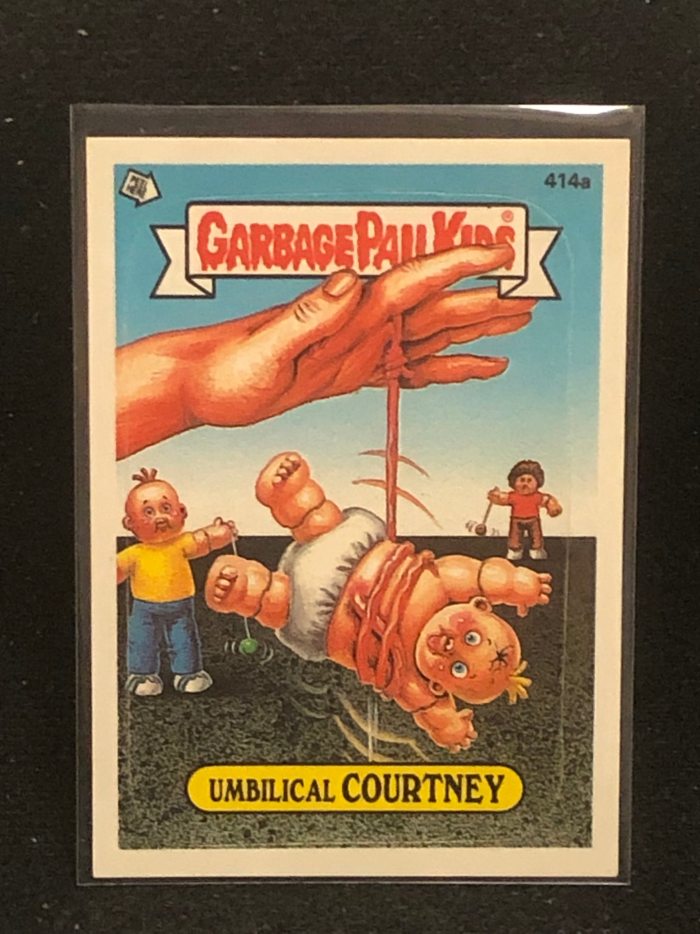 Garbage Pail Kids Original Series 10 (os10) 414a Umbilical Courtney