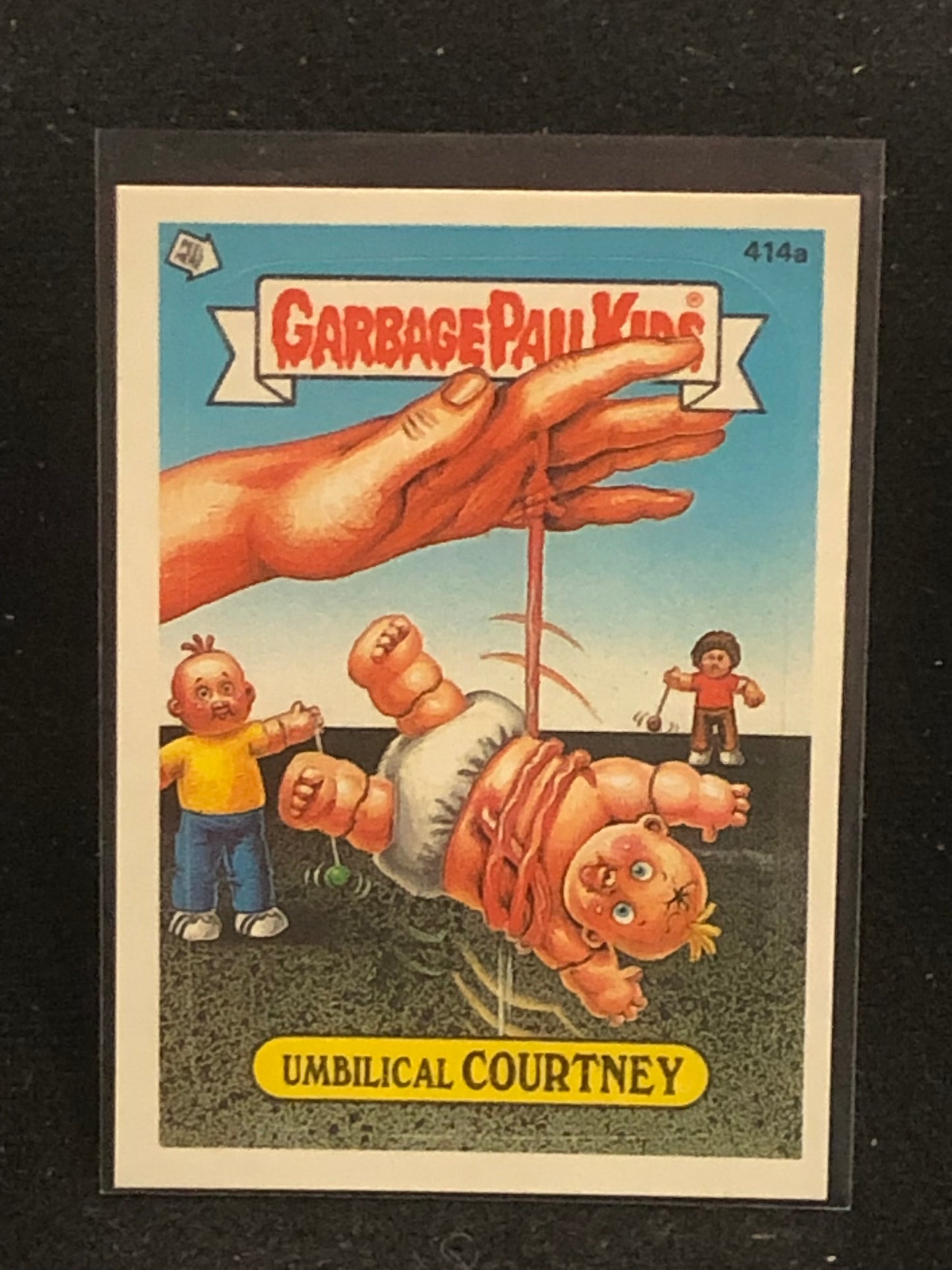 Garbage Pail Kids Original Series 10 (os10) 414a Umbilical Courtney