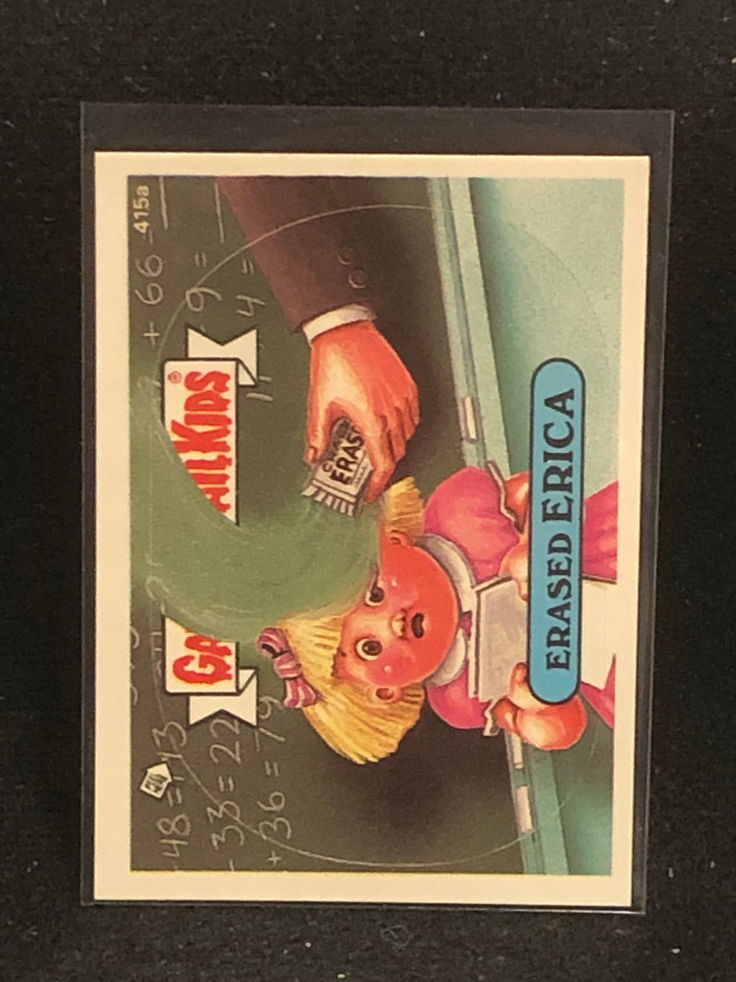 Garbage Pail Kids Original Series 10 (os10) 415a Erased Erica