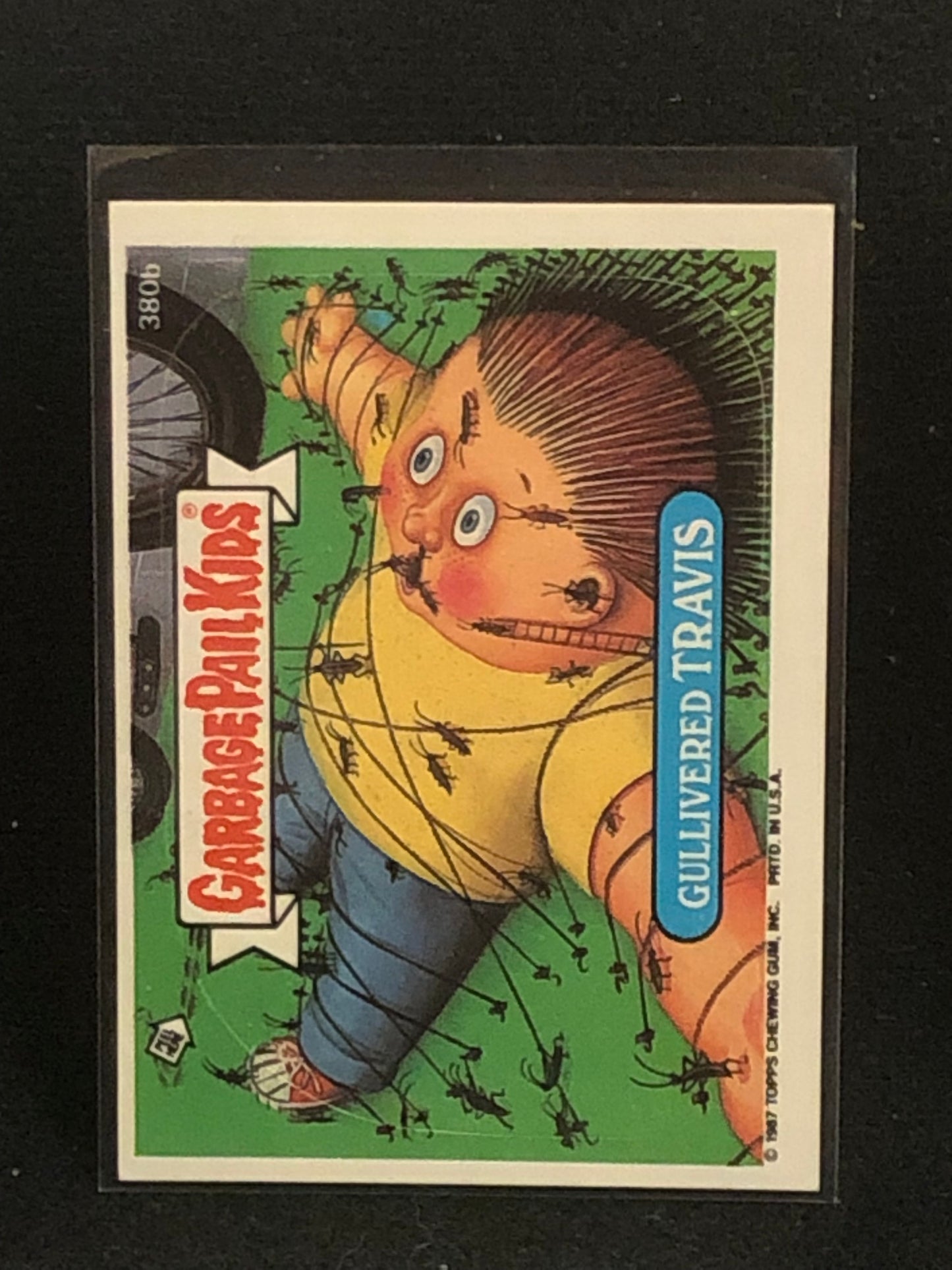 Garbage Pail Kids Original Series 10 (os10) 380b Gullivered Travis