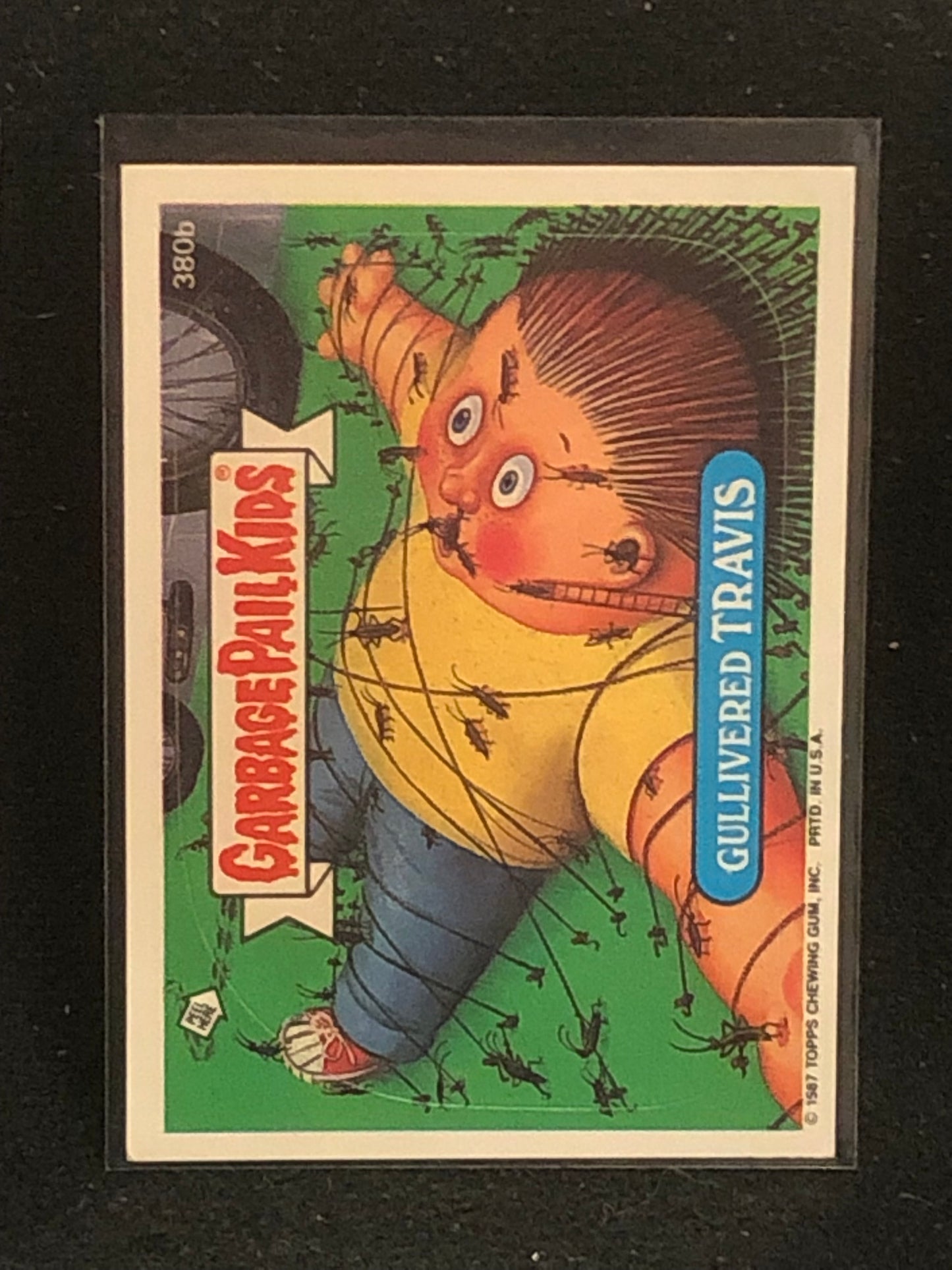 Garbage Pail Kids Original Series 10 (os10) 380b Gullivered Travis