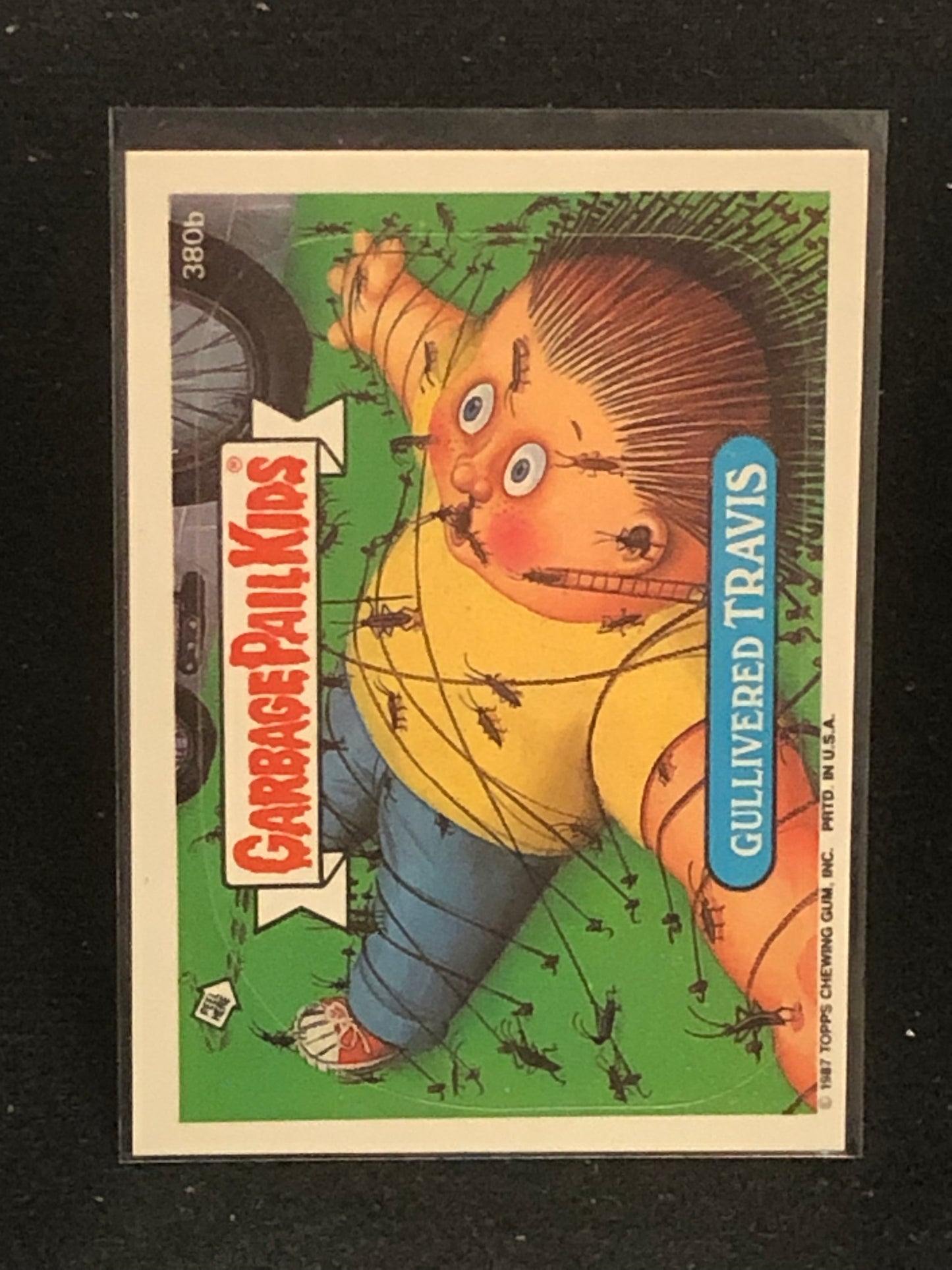 Garbage Pail Kids Original Series 10 (os10) 380b Gullivered Travis