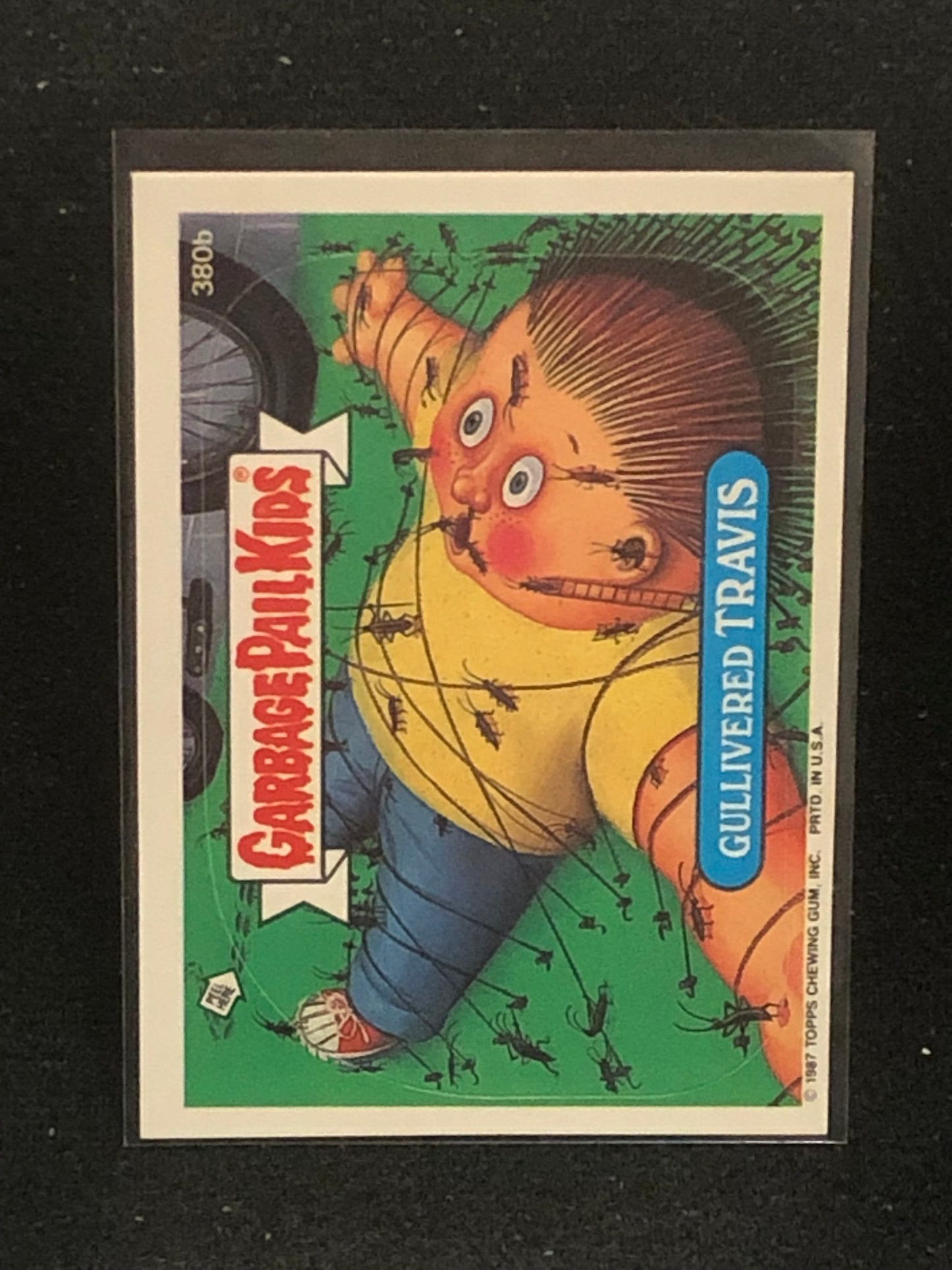 Garbage Pail Kids Original Series 10 (os10) 380b Gullivered Travis