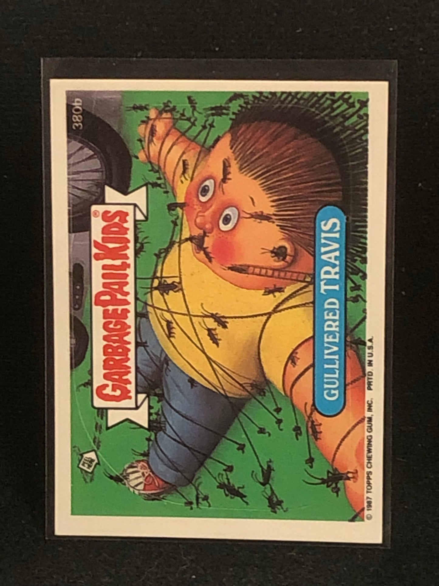 Garbage Pail Kids Original Series 10 (os10) 380b Gullivered Travis