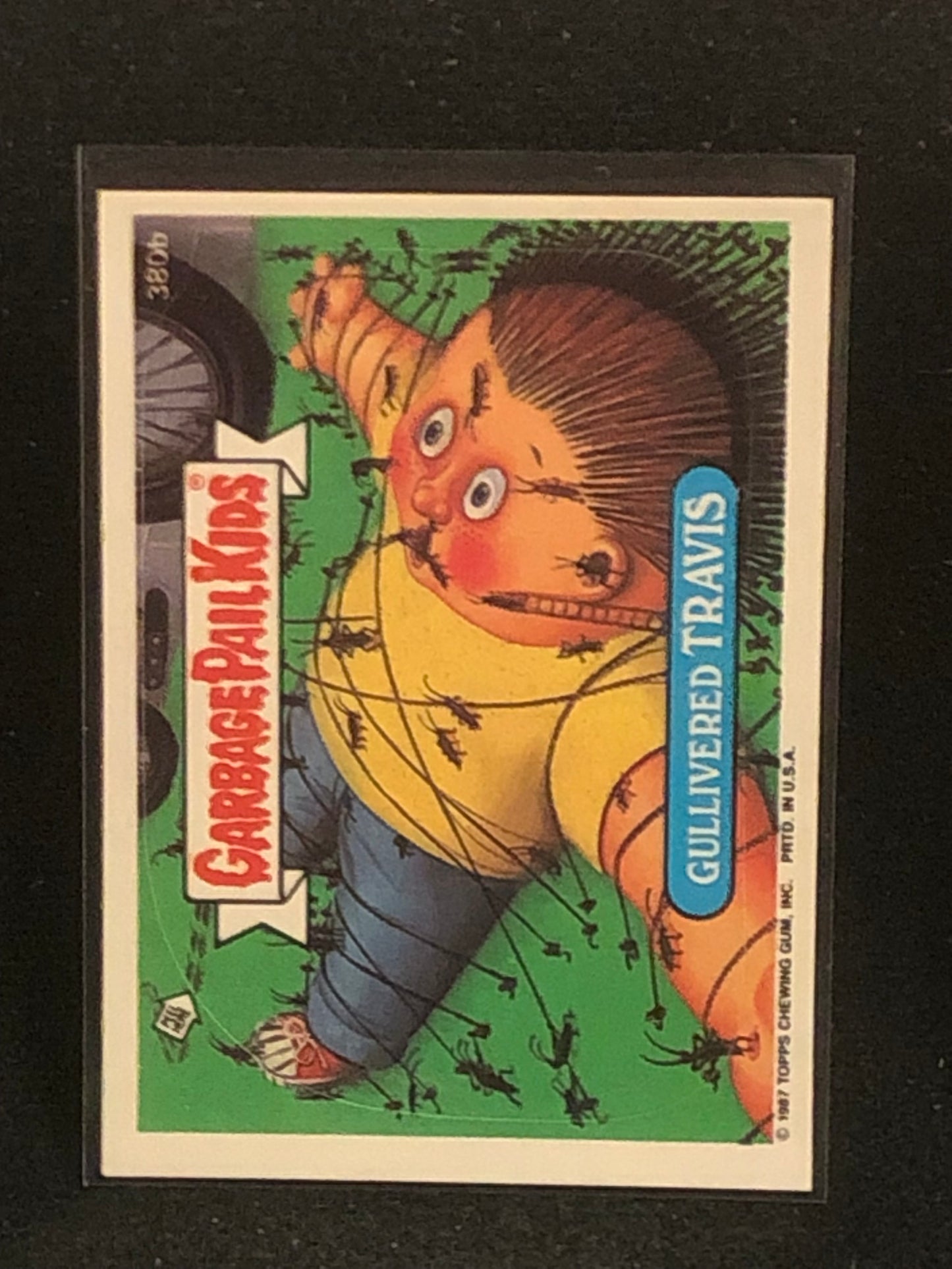 Garbage Pail Kids Original Series 10 (os10) 380b Gullivered Travis