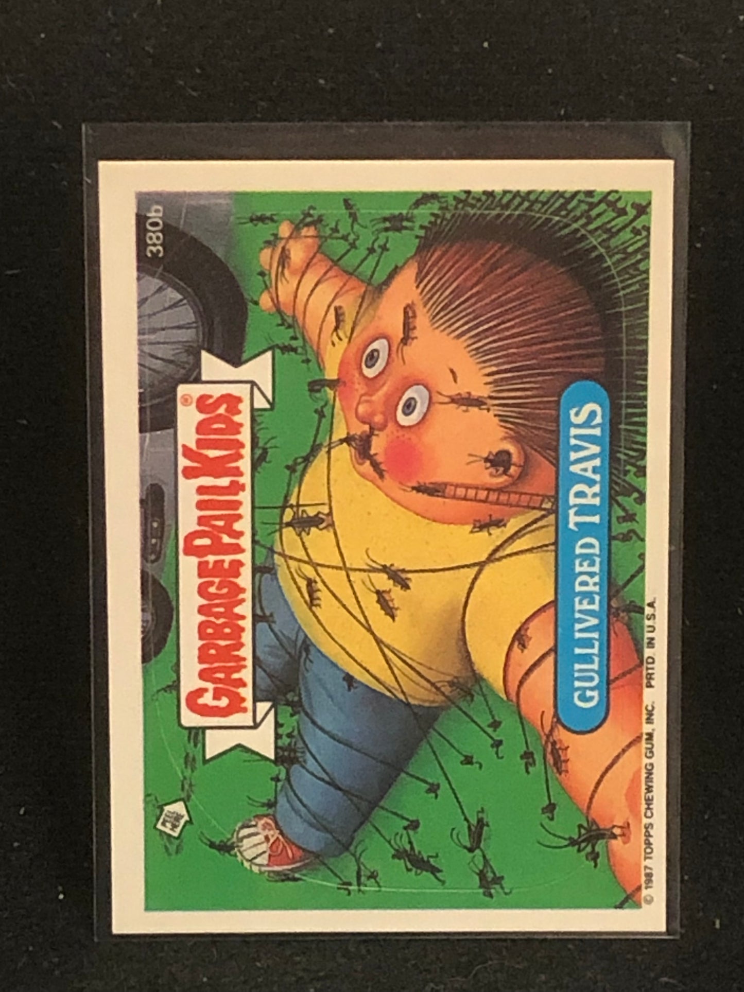 Garbage Pail Kids Original Series 10 (os10) 380b Gullivered Travis