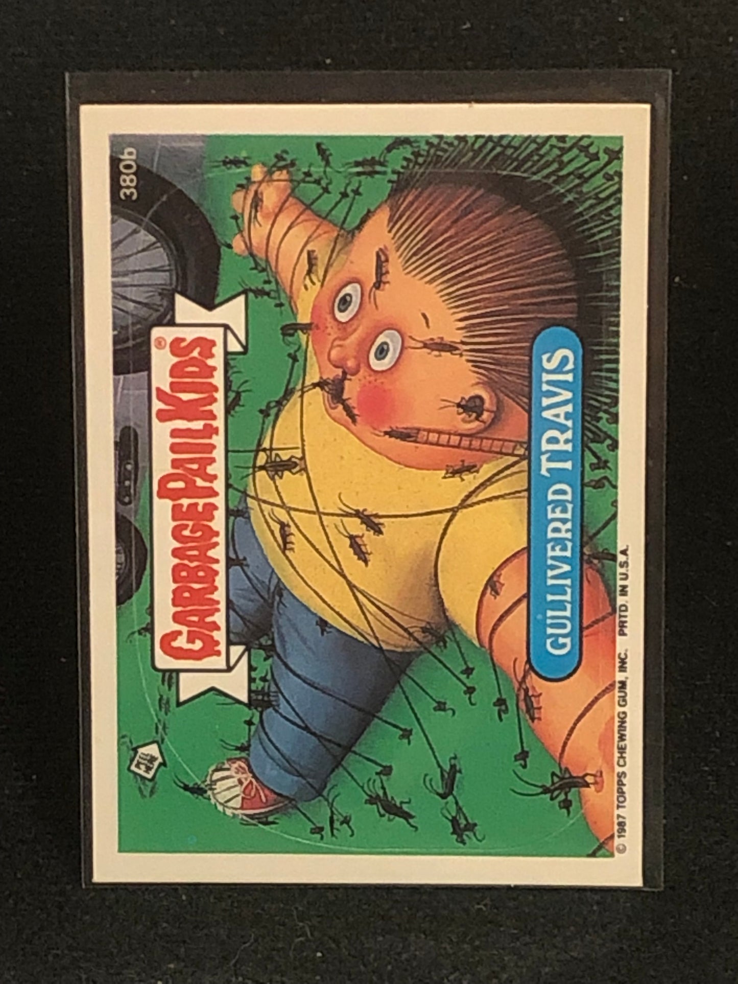 Garbage Pail Kids Original Series 10 (os10) 380b Gullivered Travis