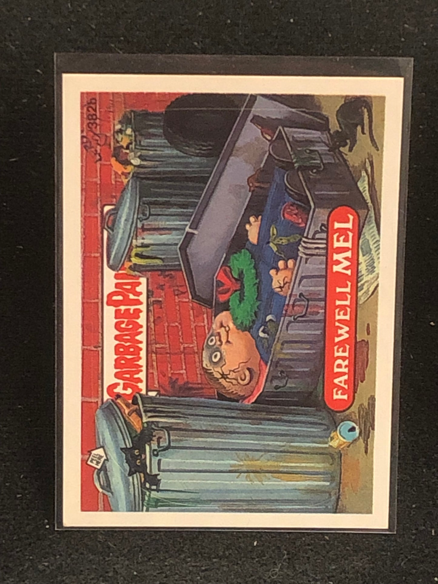 Garbage Pail Kids Original Series 10 (os10) 382b Farewell Mel