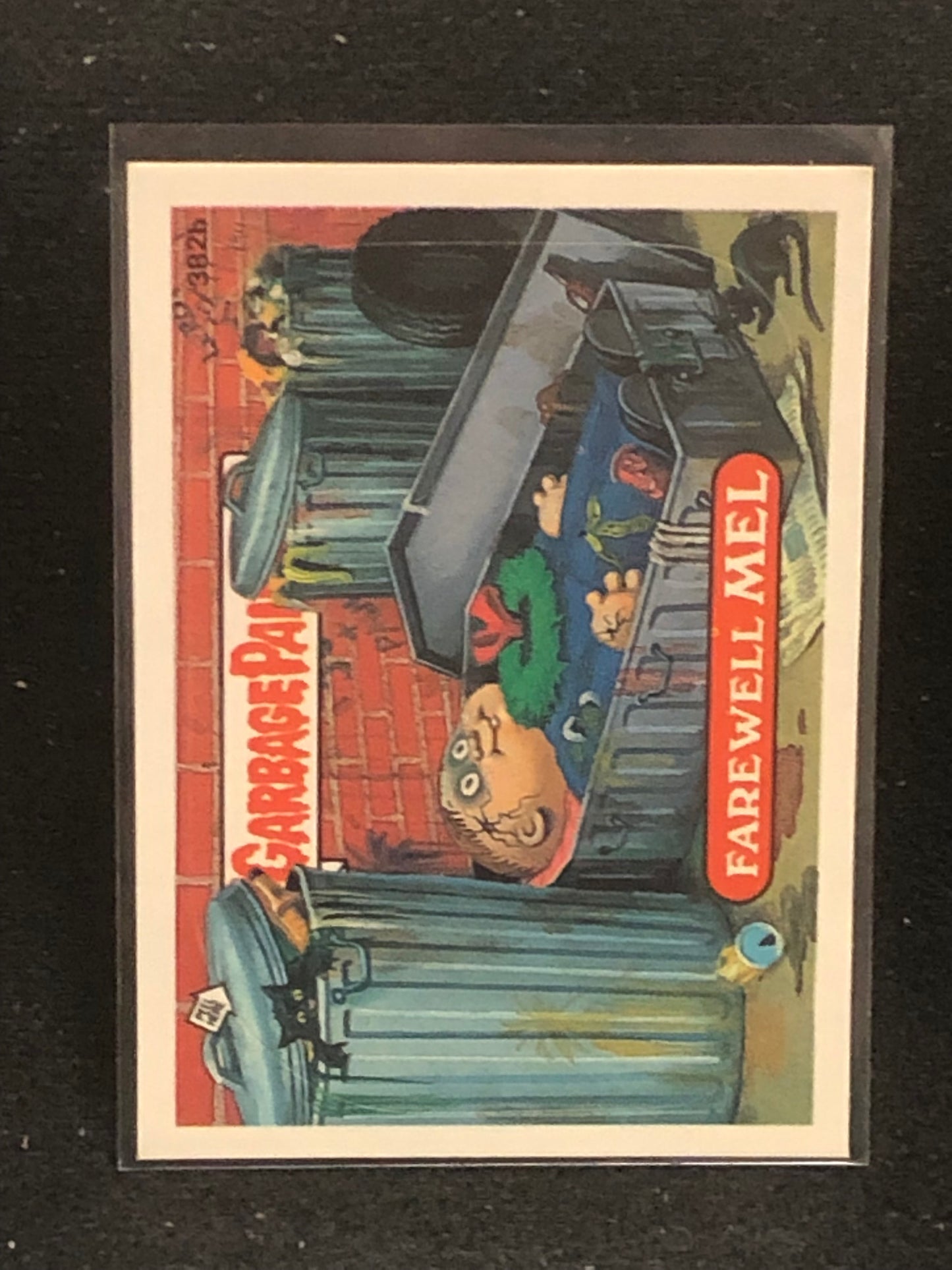 Garbage Pail Kids Original Series 10 (os10) 382b Farewell Mel