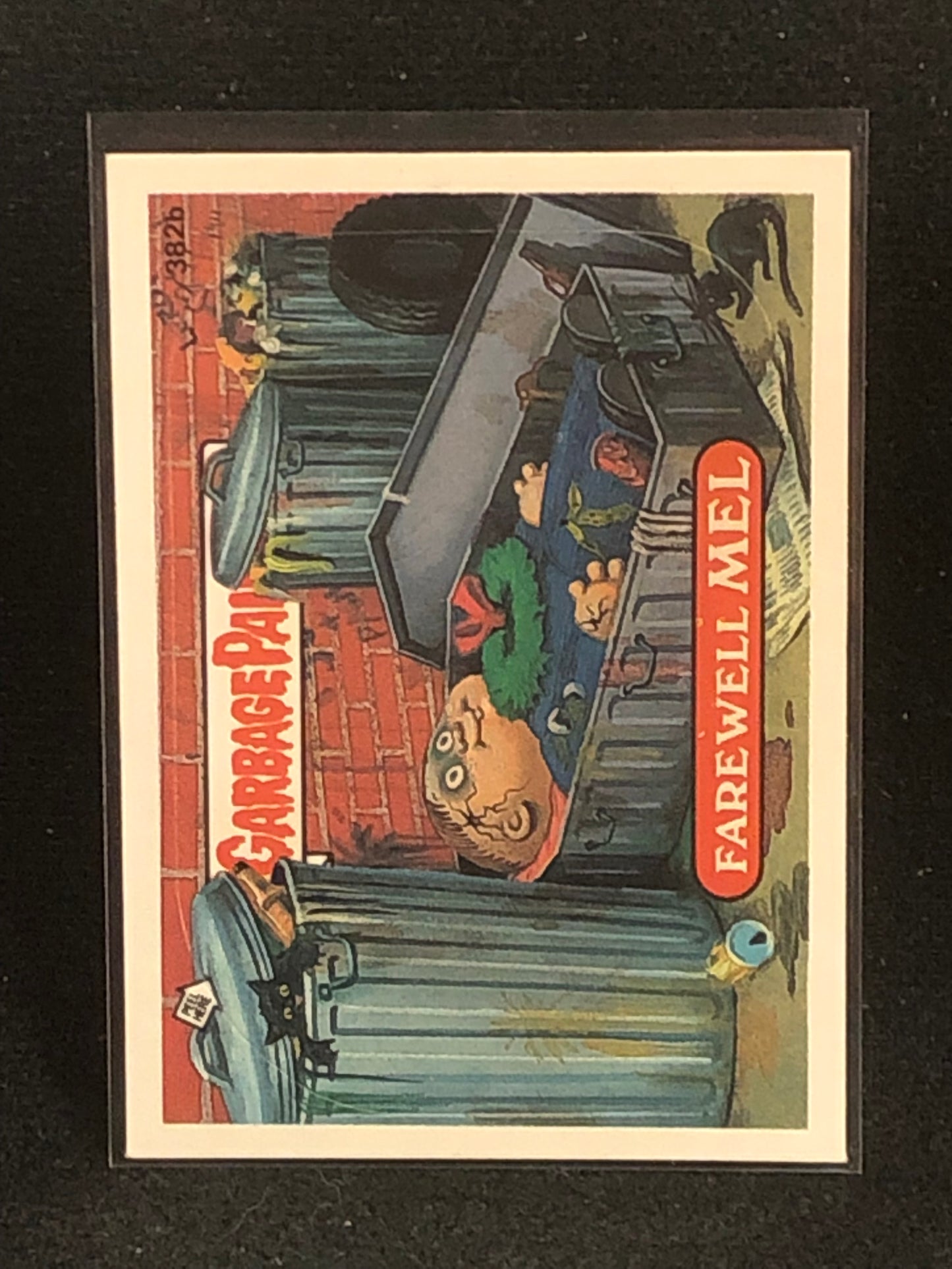 Garbage Pail Kids Original Series 10 (os10) 382b Farewell Mel