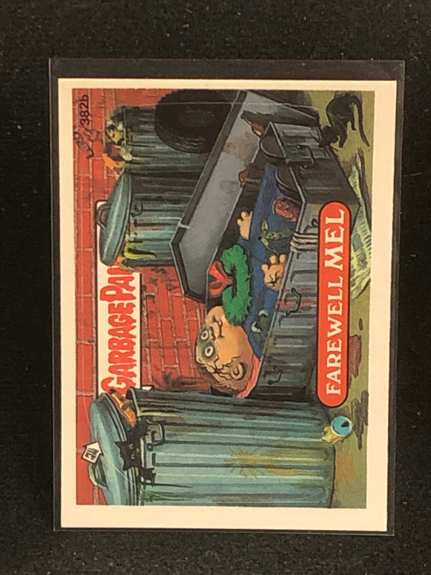 Garbage Pail Kids Original Series 10 (os10) 382b Farewell Mel