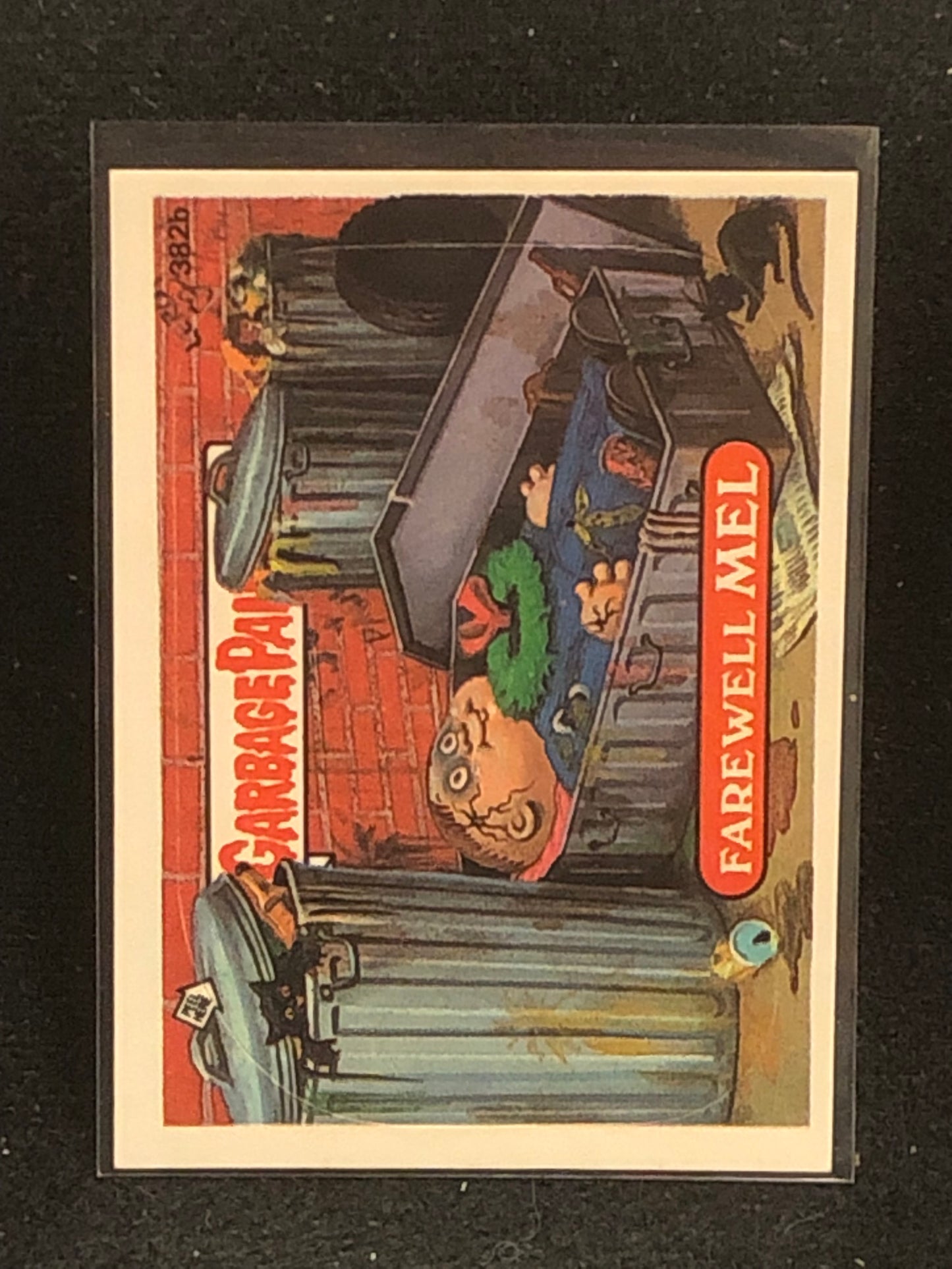 Garbage Pail Kids Original Series 10 (os10) 382b Farewell Mel