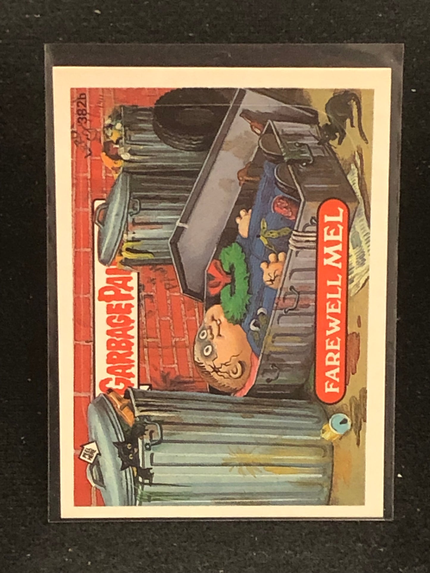 Garbage Pail Kids Original Series 10 (os10) 382b Farewell Mel