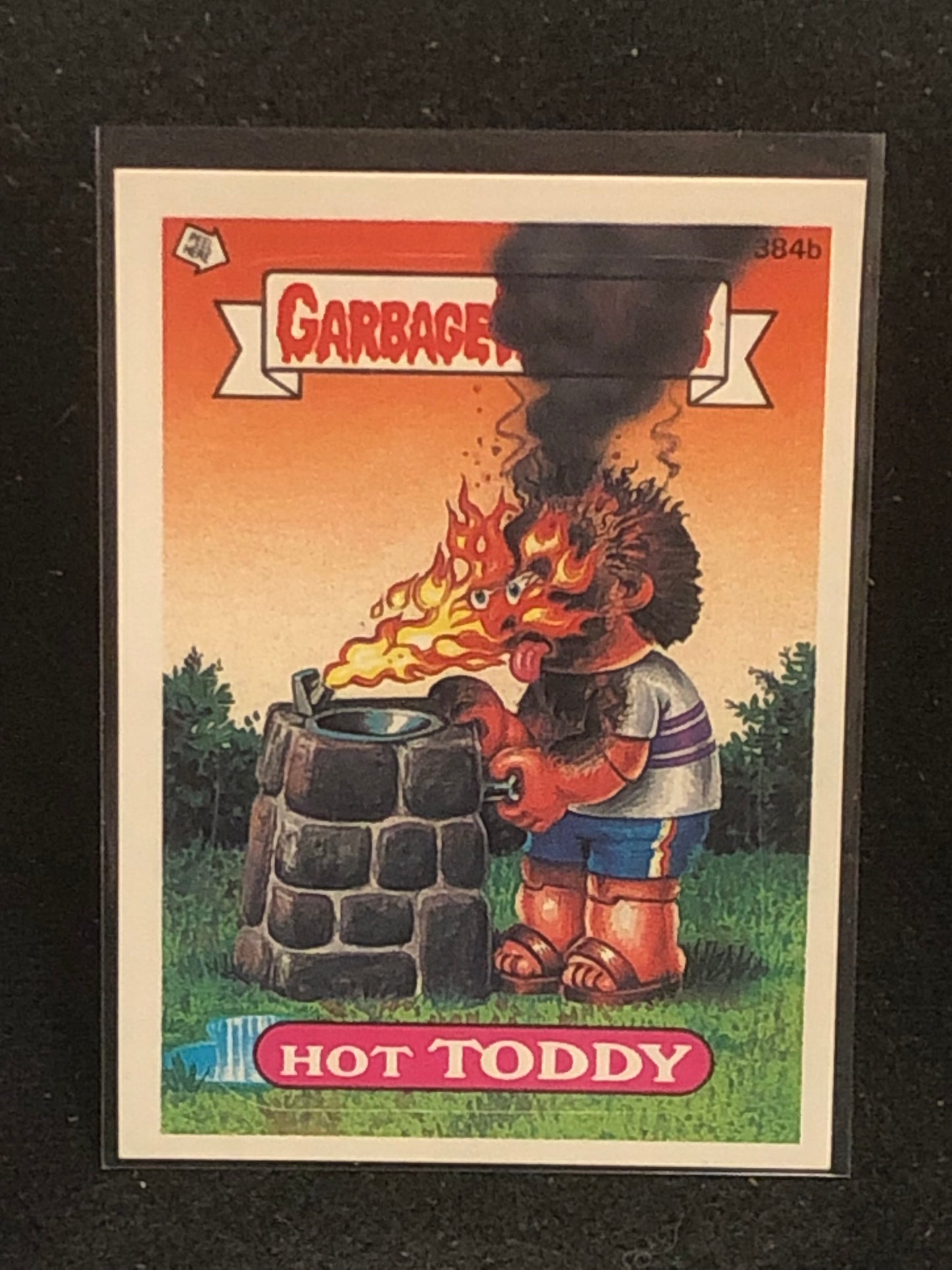 Garbage Pail Kids Original Series 10 (os10) 384b Hot Toddy