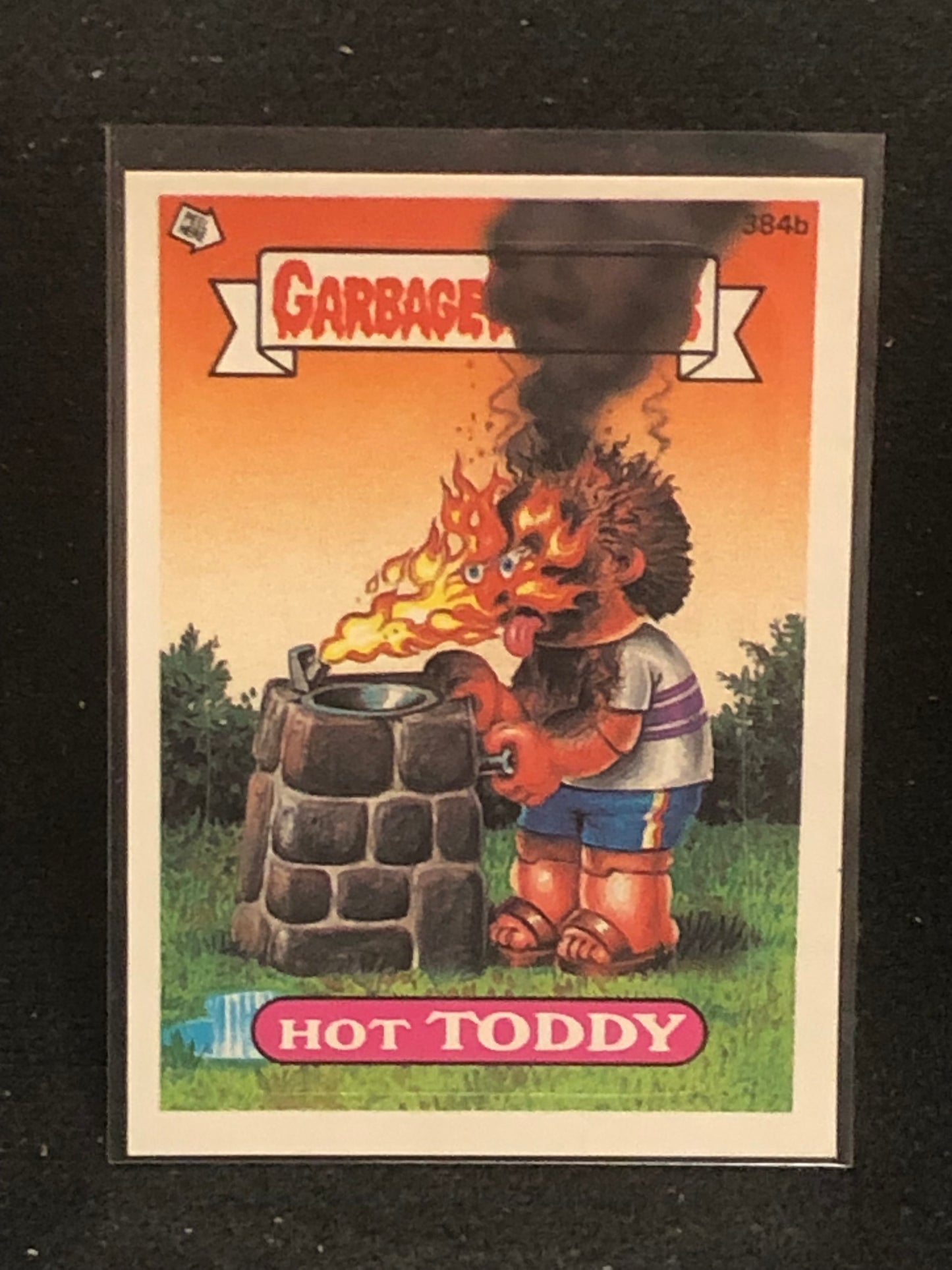 Garbage Pail Kids Original Series 10 (os10) 384b Hot Toddy