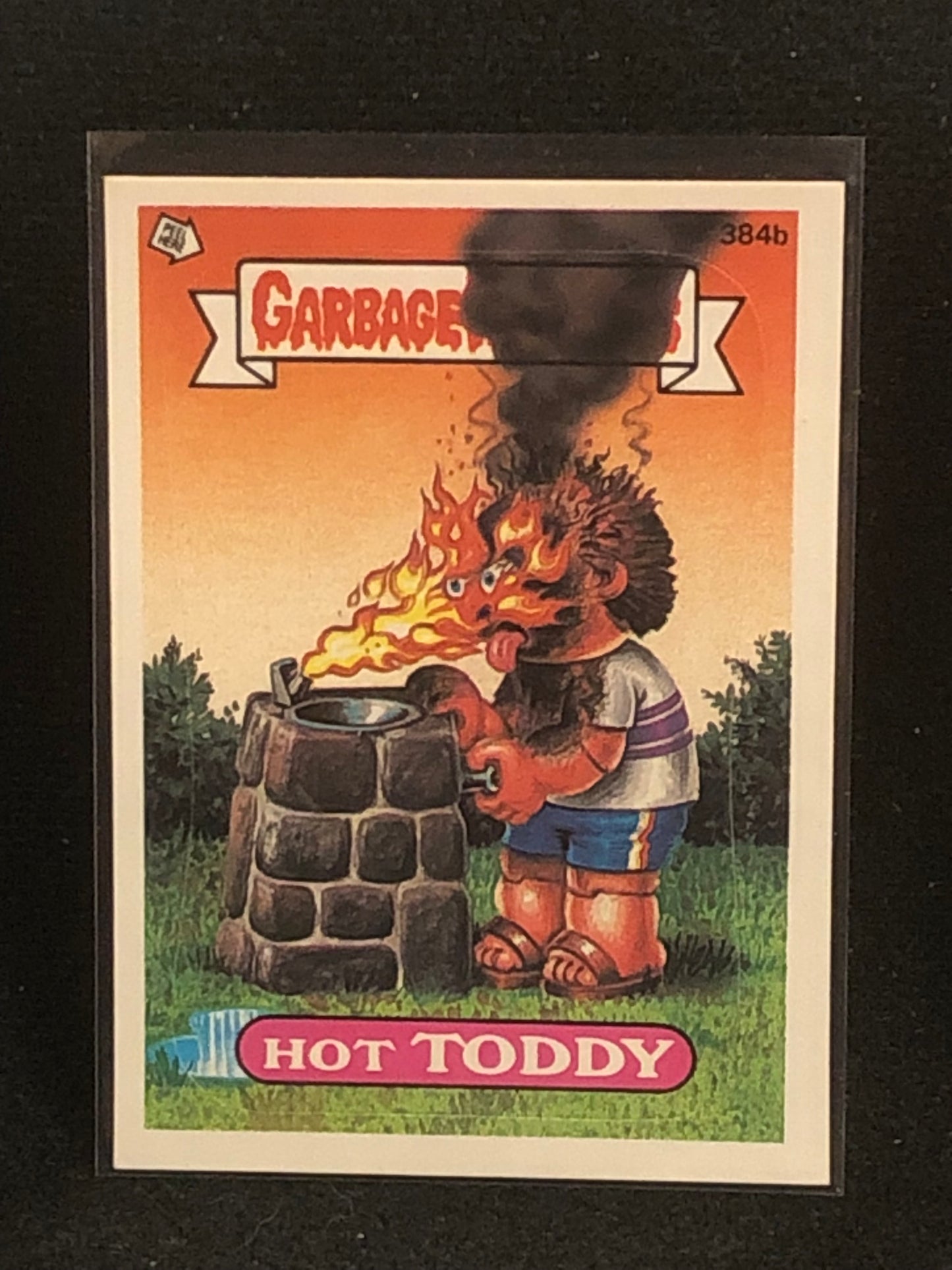 Garbage Pail Kids Original Series 10 (os10) 384b Hot Toddy