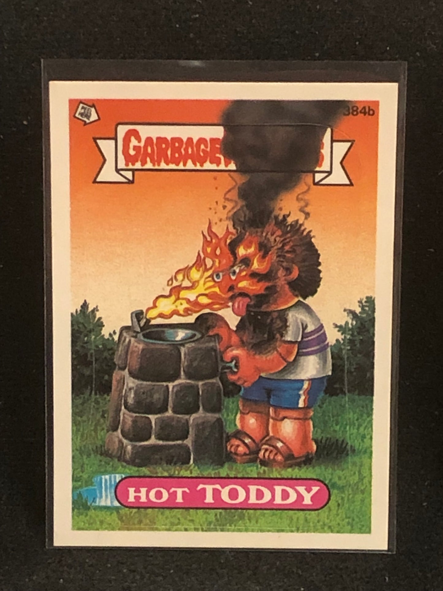 Garbage Pail Kids Original Series 10 (os10) 384b Hot Toddy
