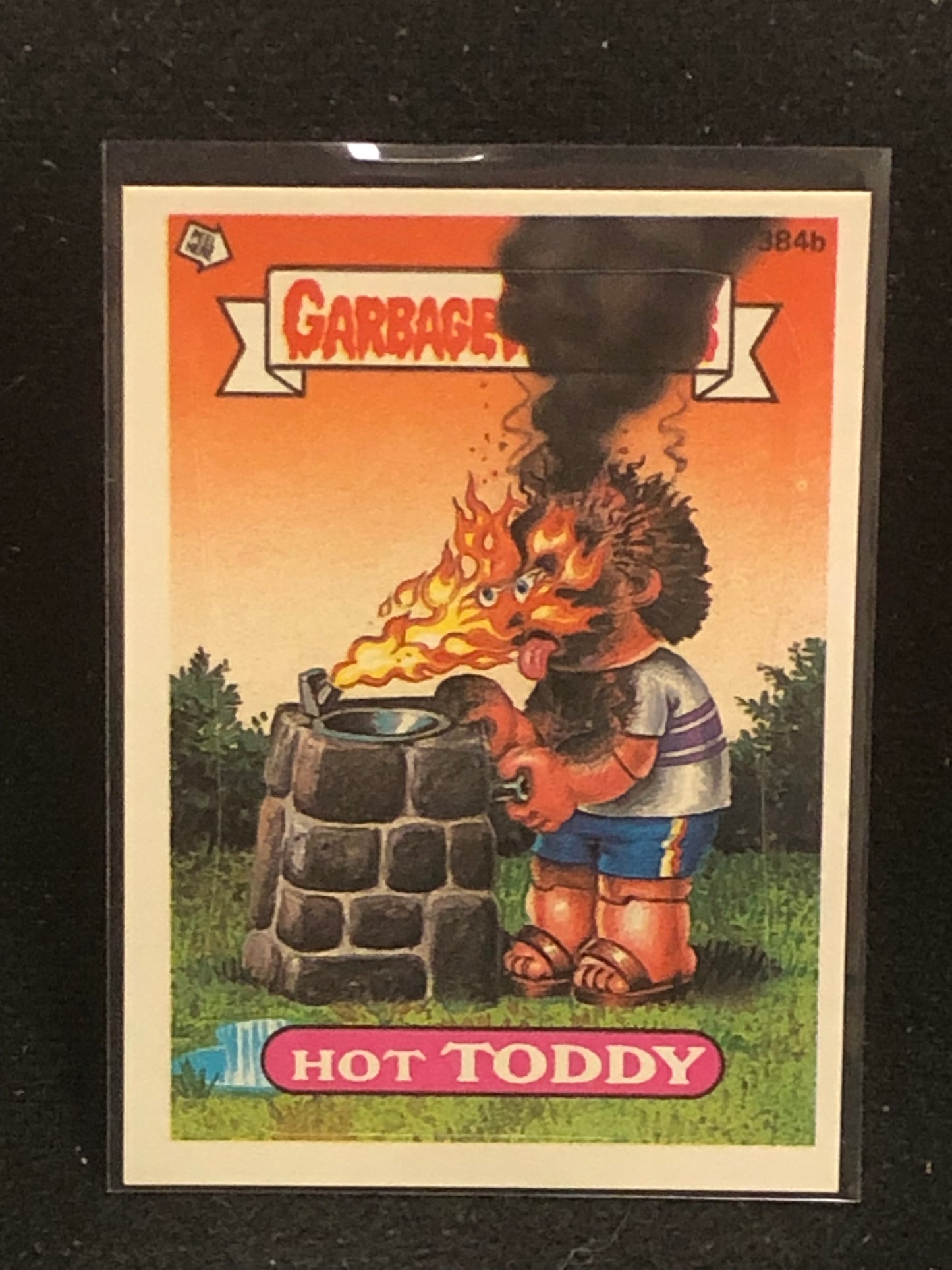 Garbage Pail Kids Original Series 10 (os10) 384b Hot Toddy