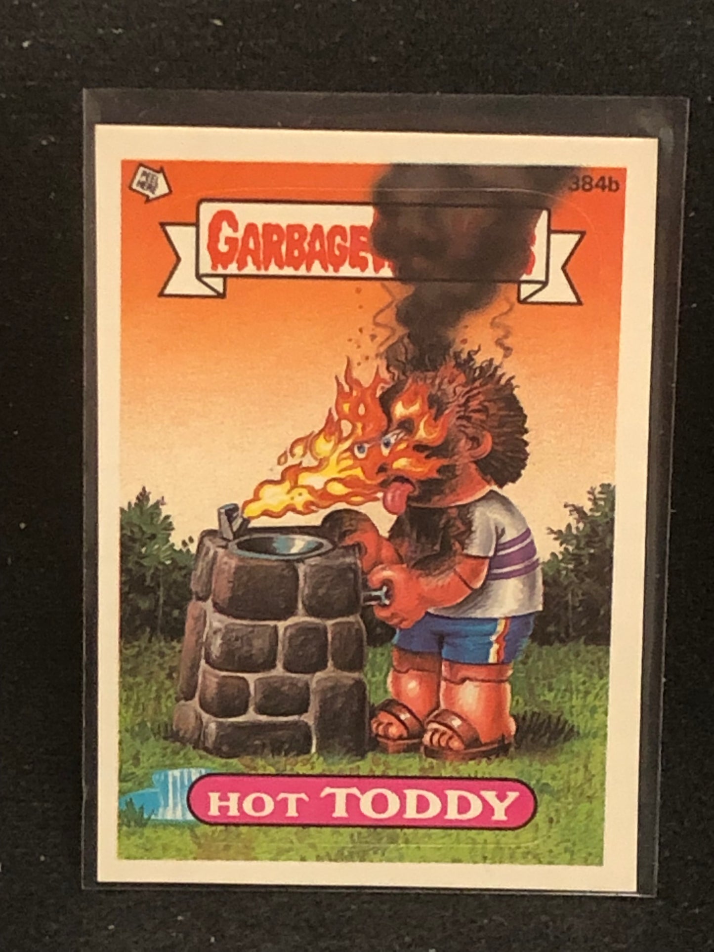 Garbage Pail Kids Original Series 10 (os10) 384b Hot Toddy