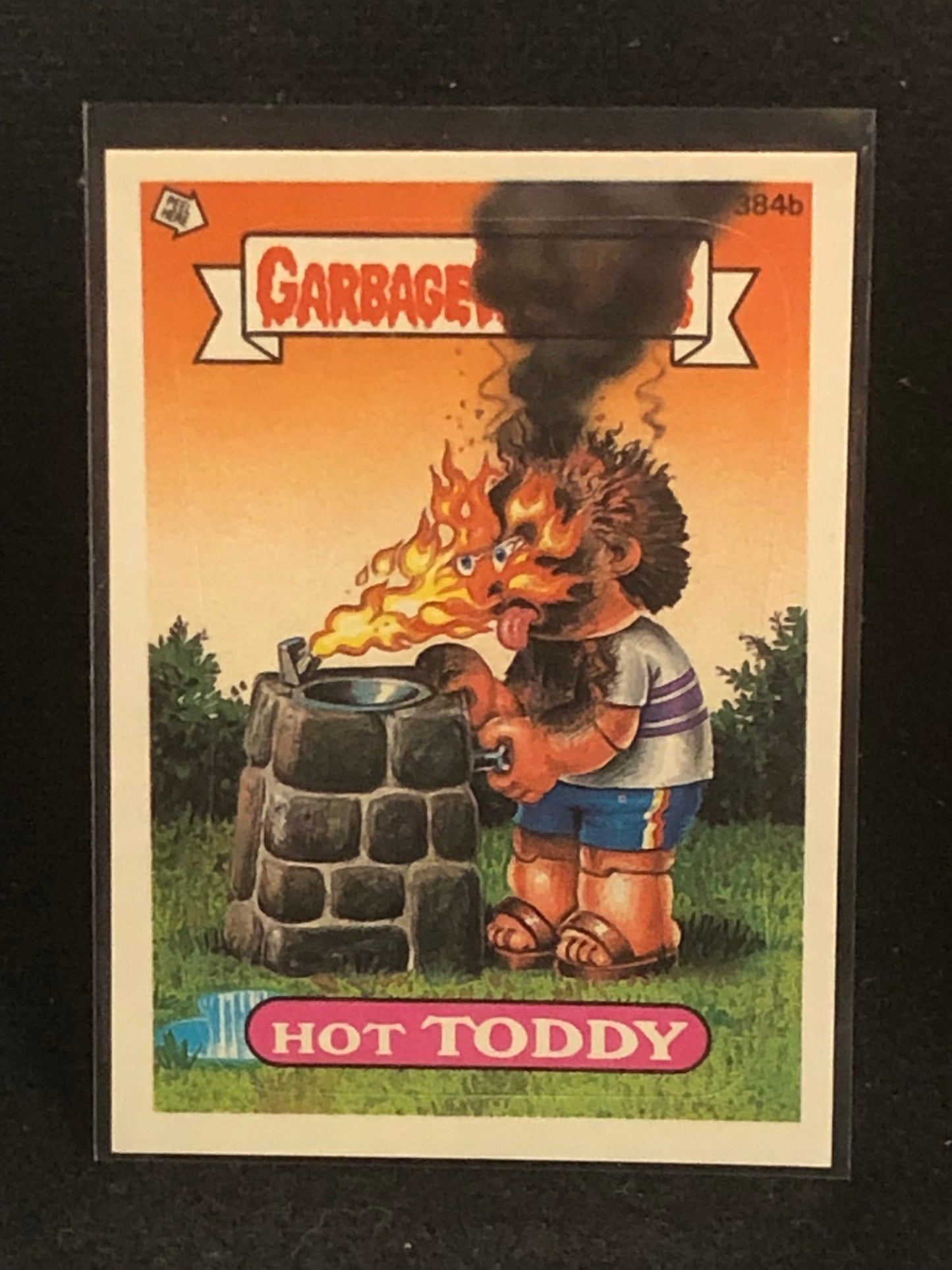 Garbage Pail Kids Original Series 10 (os10) 384b Hot Toddy